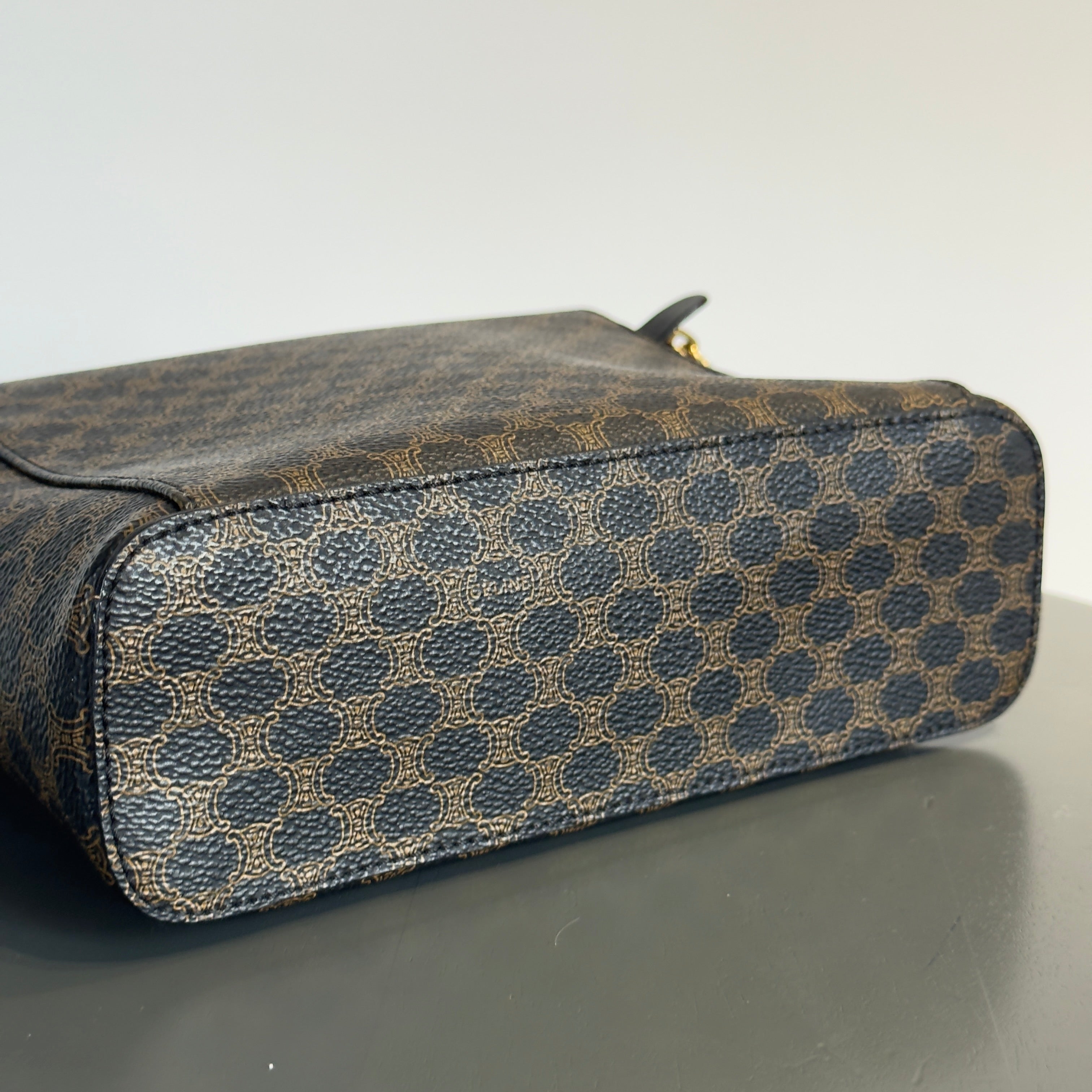 Celine Macadam Canvas Vanity Case - Replica Handbags