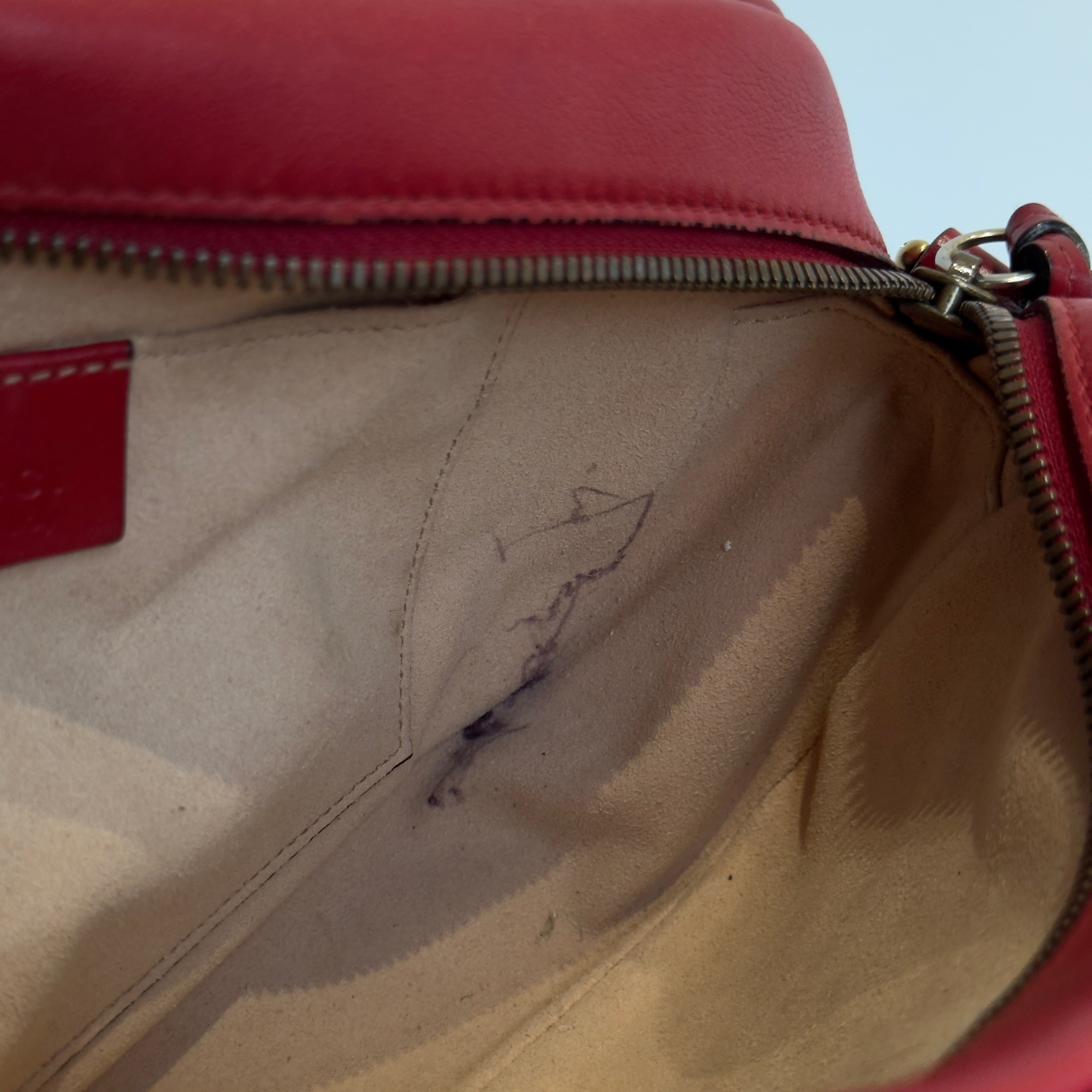 Gucci Red Marmont Crossbody Bag -  Replica Handbags 