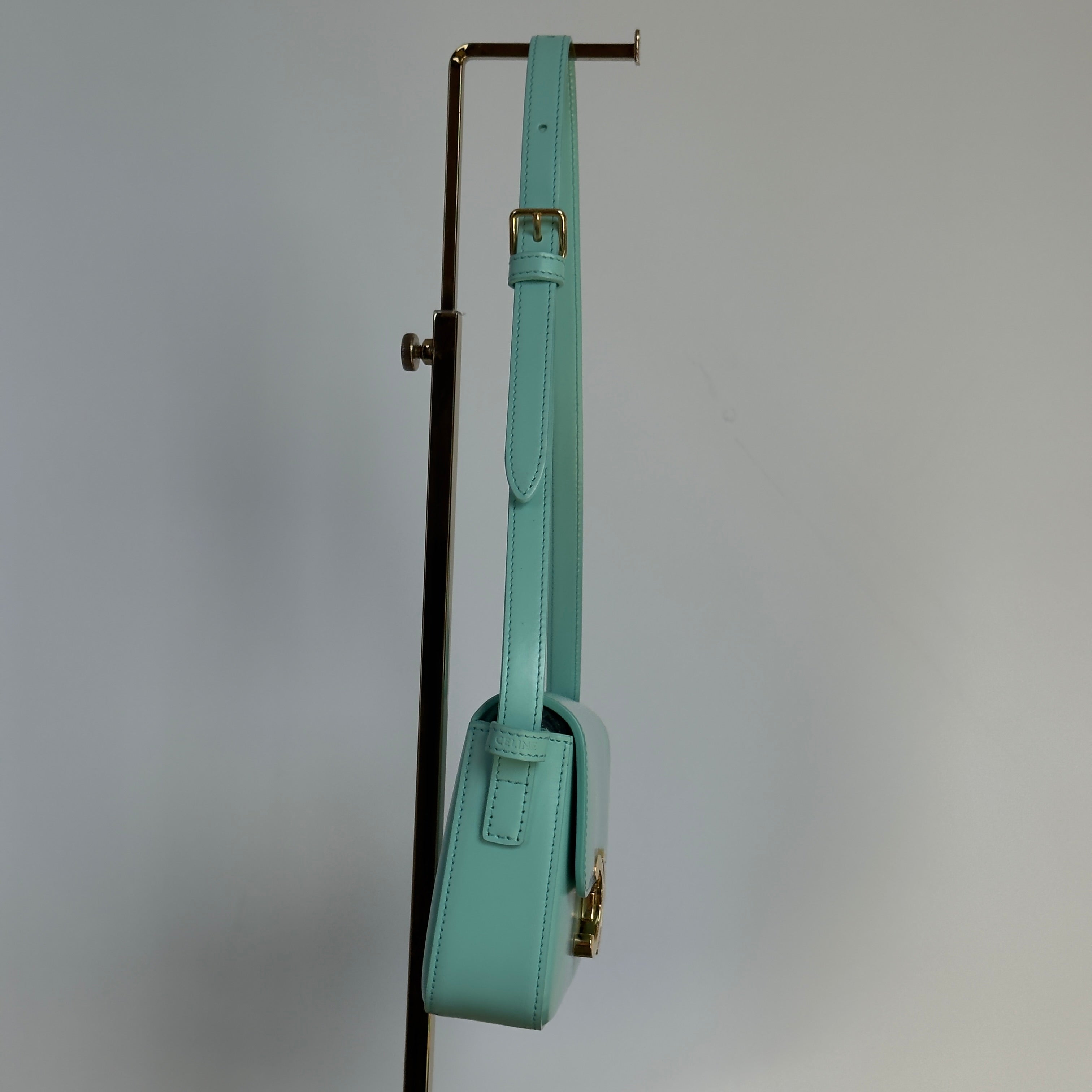 Celine Shoulder Bag Claude in Turquoise -  Replica Handbags 