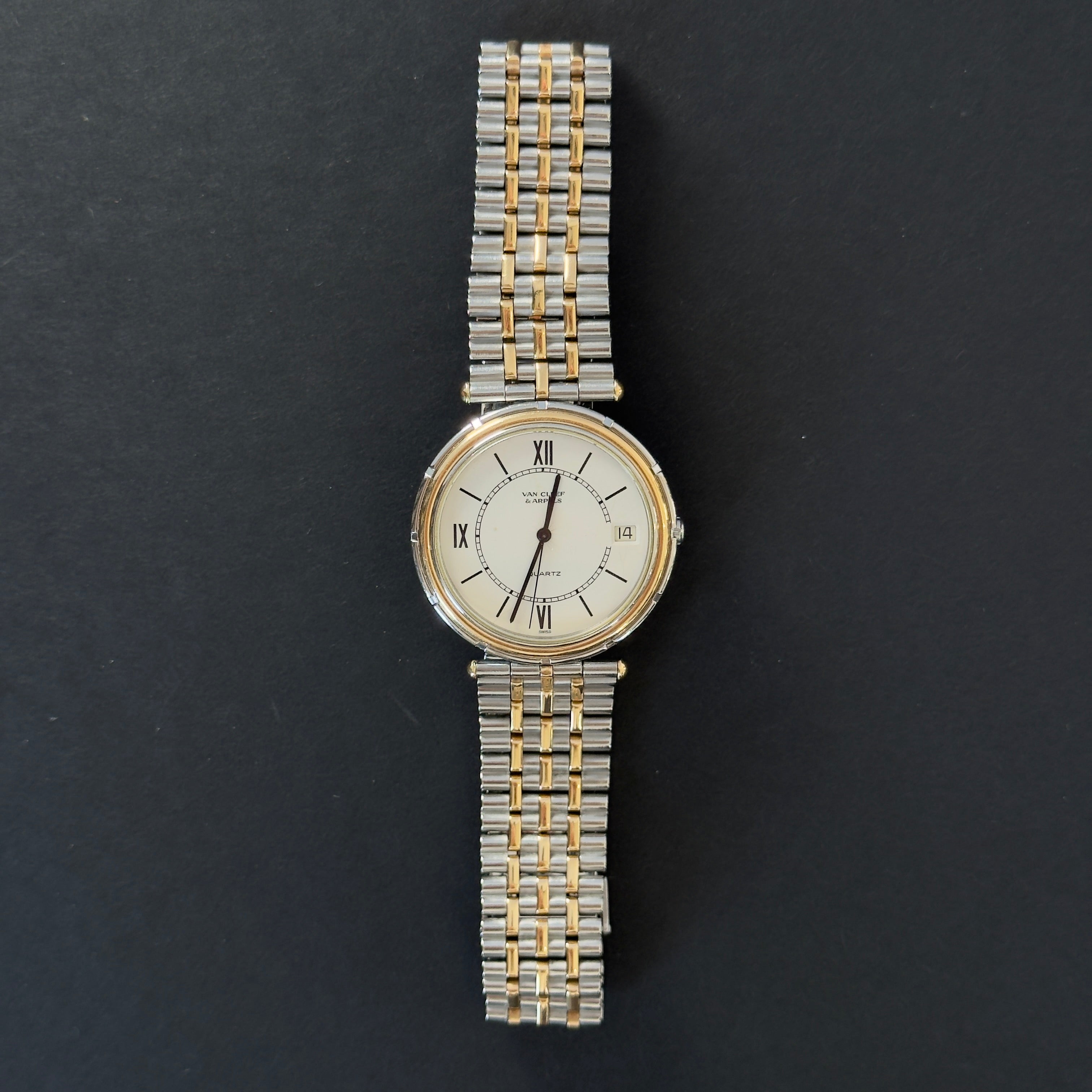 Van Cleef and Arpels La Collection Two Tone Watch -  Replica Handbags 