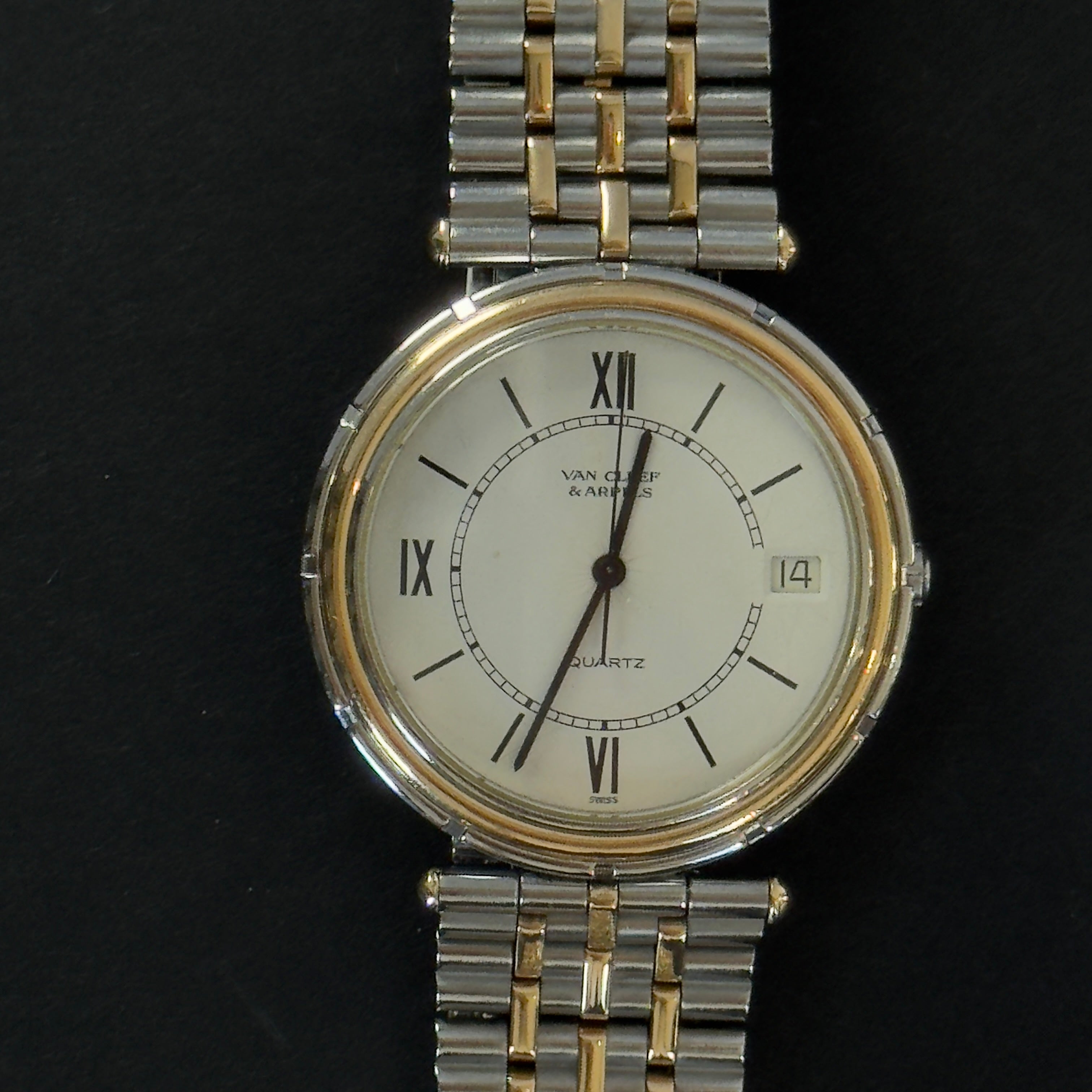 Van Cleef and Arpels La Collection Two Tone Watch - Replica Handbags