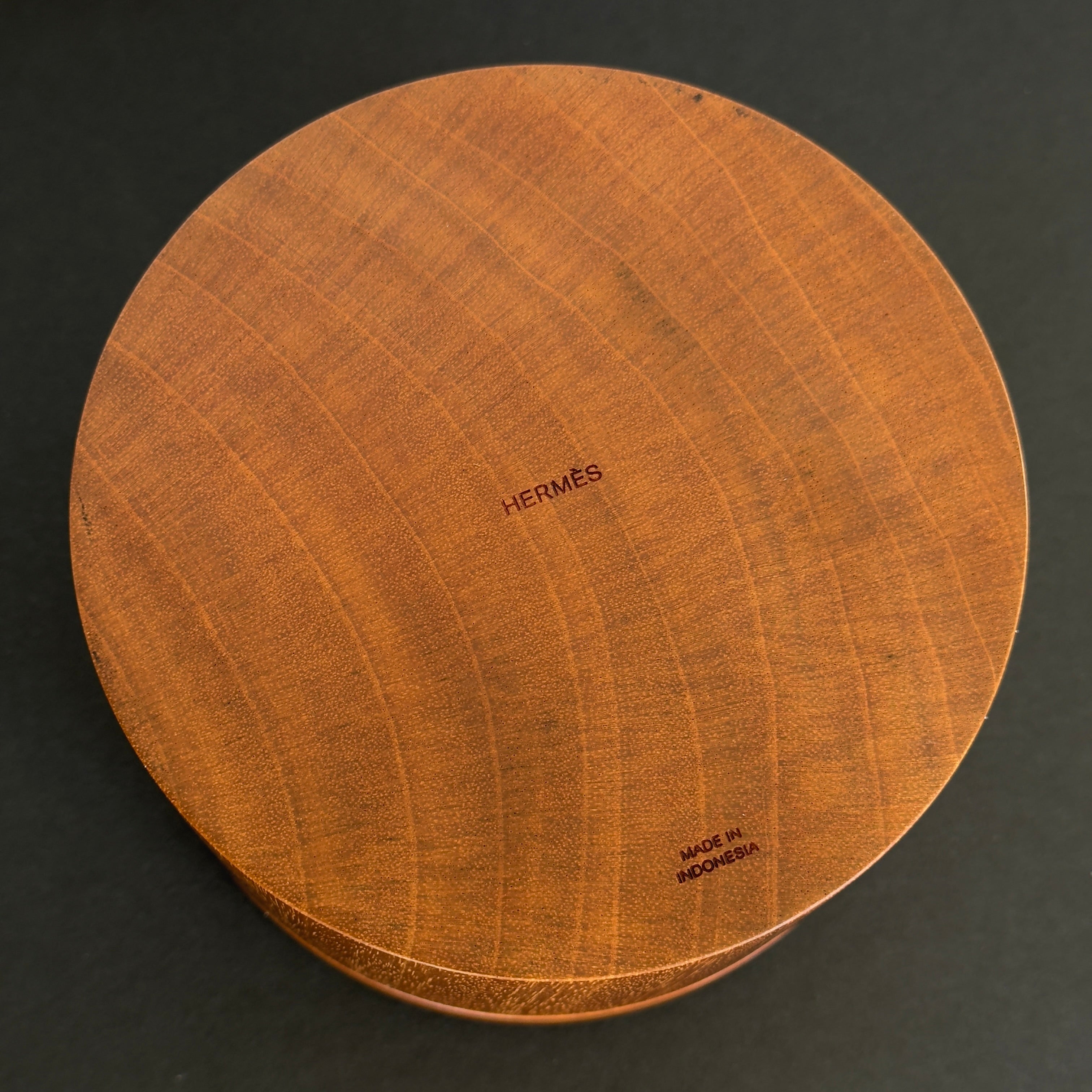 Hermes Ex-Libris Mahogany Twilly Box - Replica Handbags