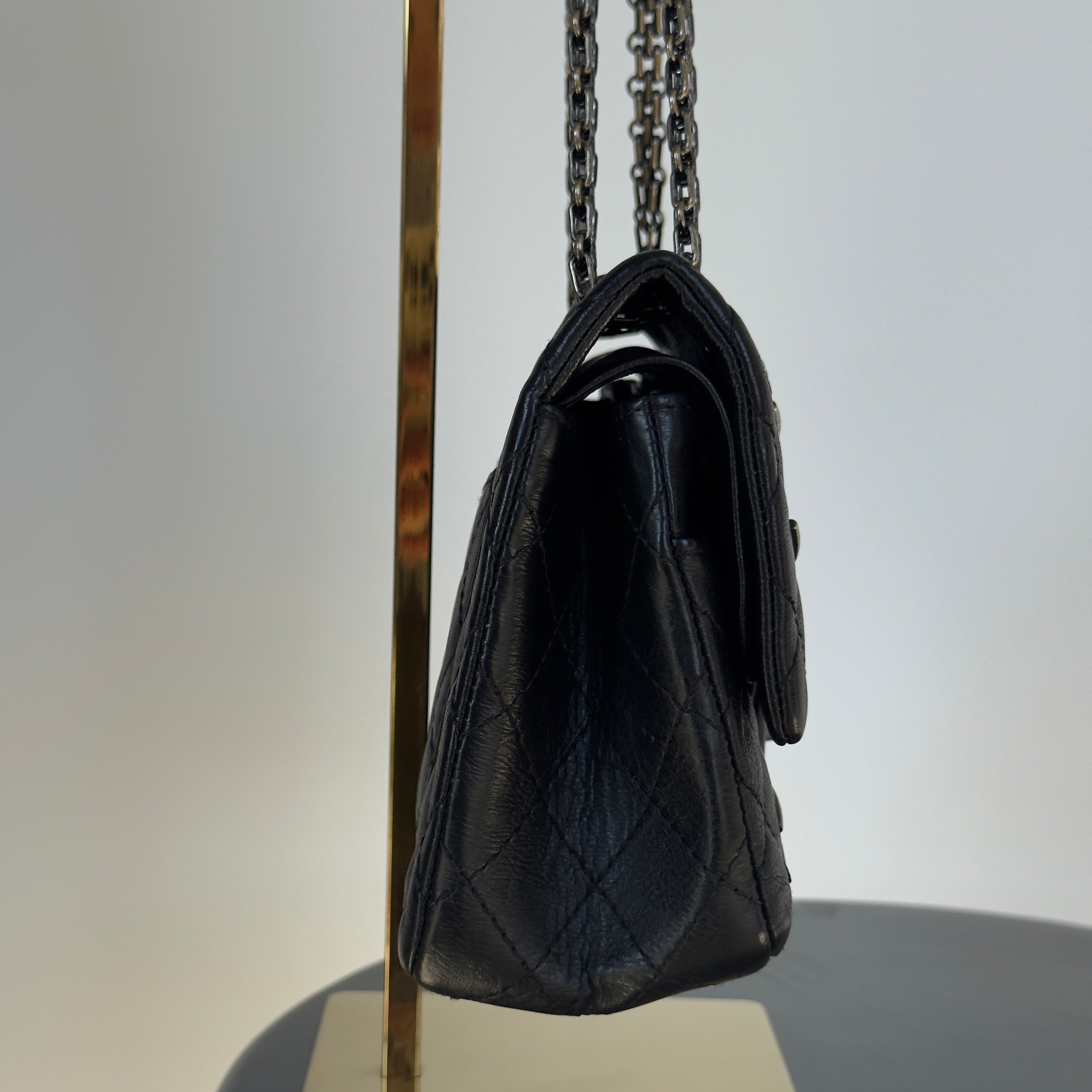 Ultra Rare Limited Edition Chanel 2015 Calfskin Brasserie Charms 2.55 Reissue Flap Bag -  Replica Handbags 