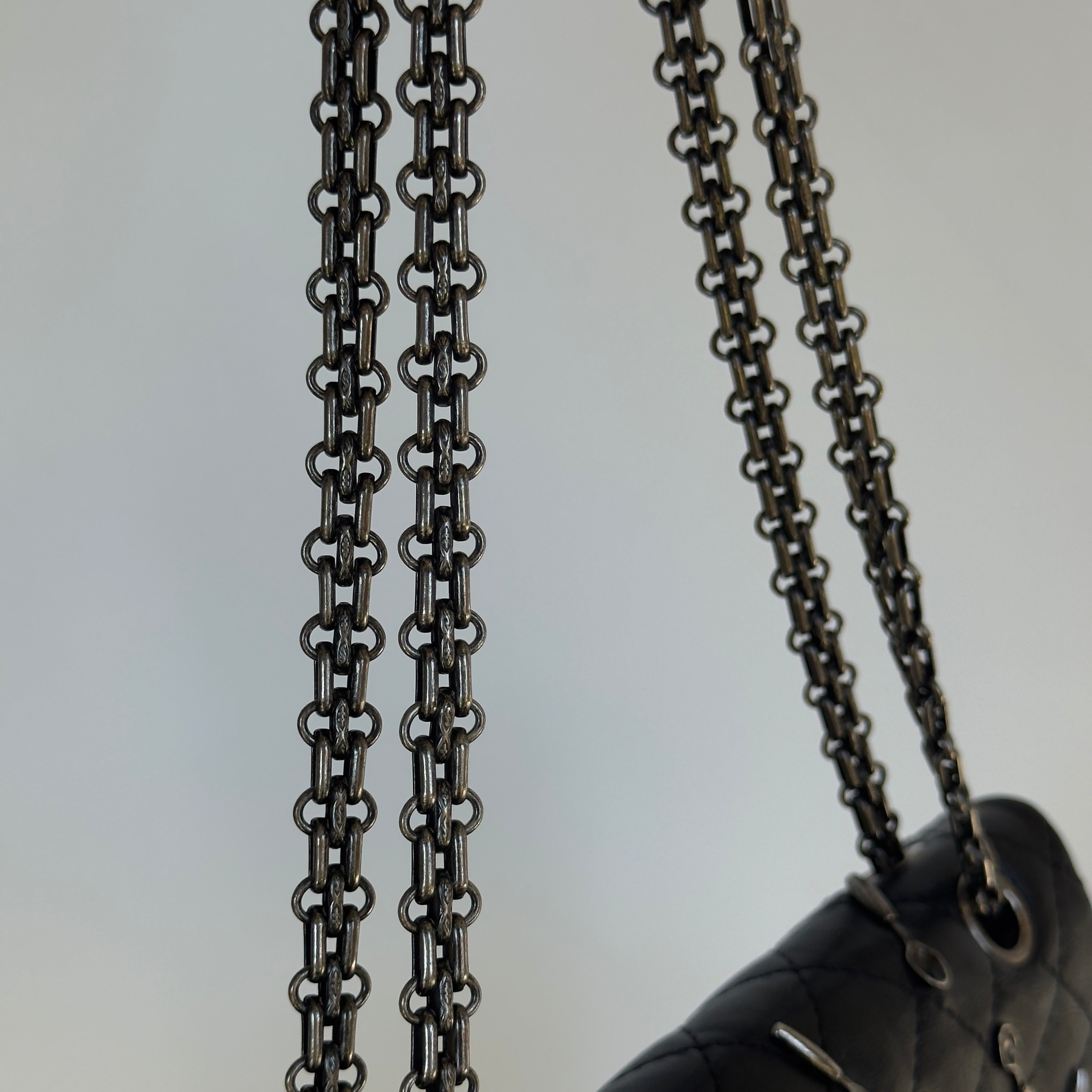 Ultra Rare Limited Edition Chanel 2015 Calfskin Brasserie Charms 2.55 Reissue Flap Bag -  Replica Handbags 