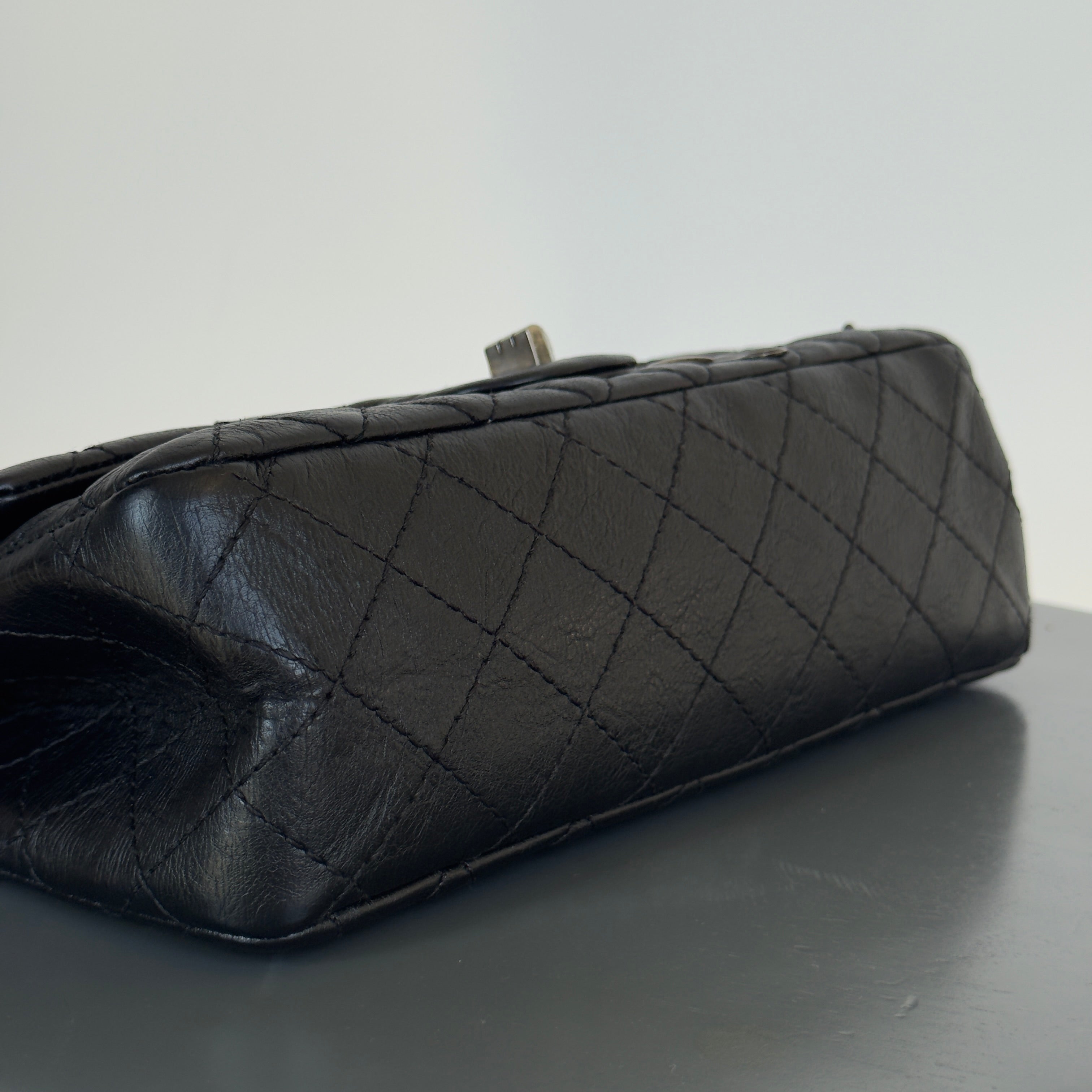 Ultra Rare Limited Edition Chanel 2015 Calfskin Brasserie Charms 2.55 Reissue Flap Bag -  Replica Handbags 