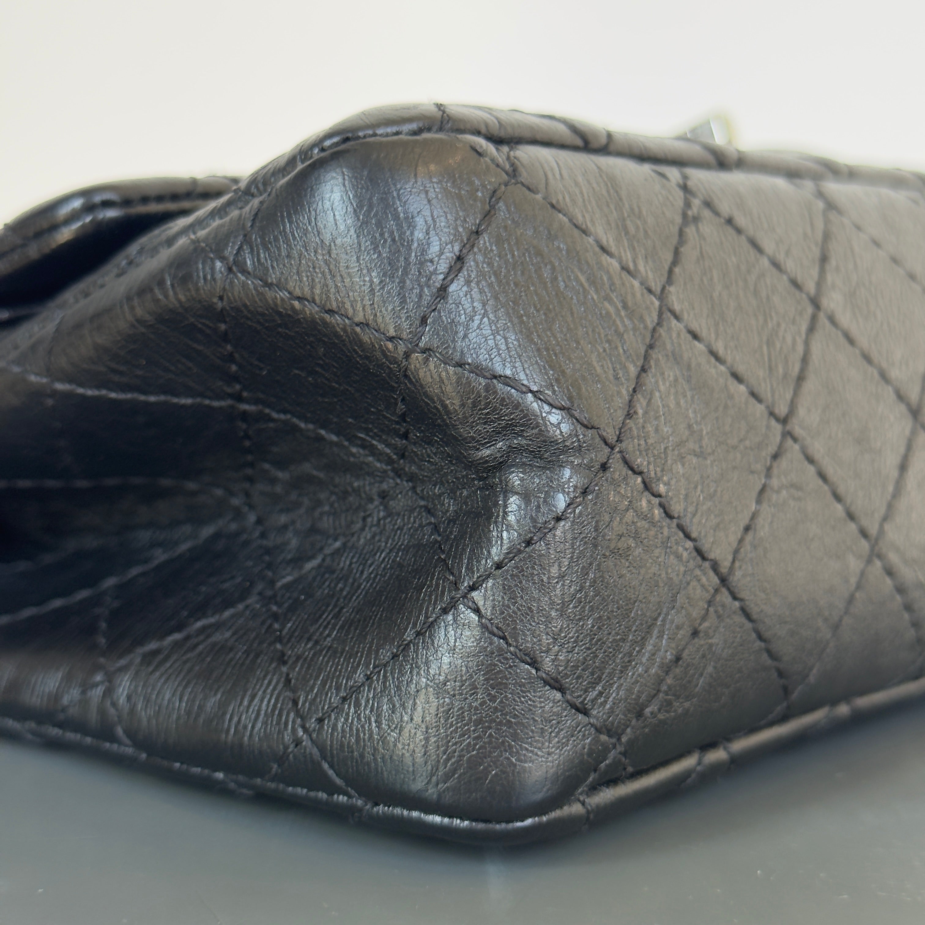 Ultra Rare Limited Edition Chanel 2015 Calfskin Brasserie Charms 2.55 Reissue Flap Bag -  Replica Handbags 