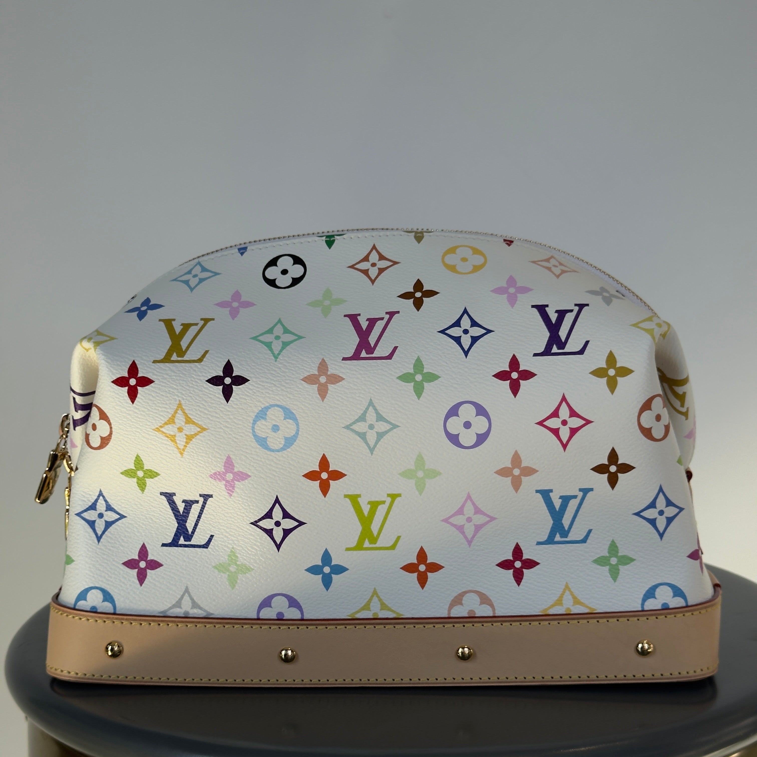 Louis Vuitton x Takashi Murakami Cosmetic Pouch GM -  Replica Handbags 
