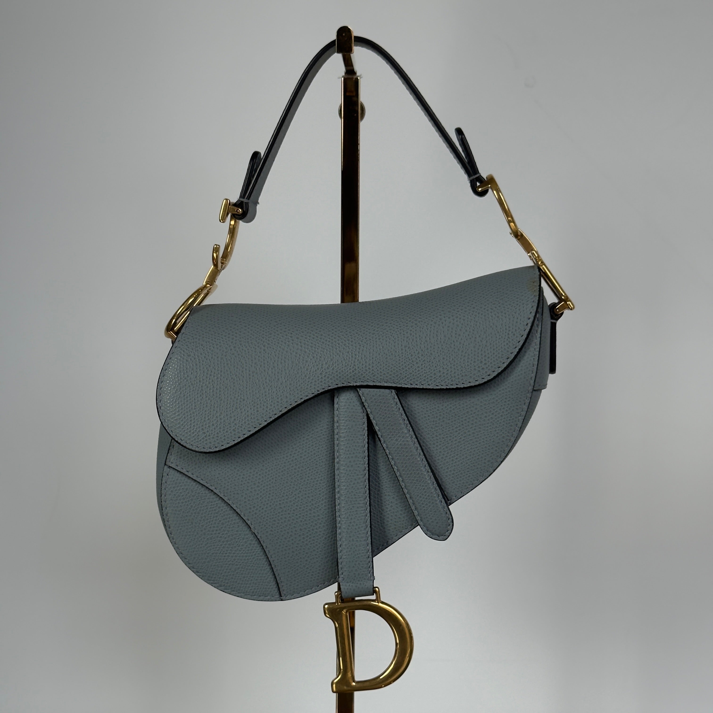 Christian Dior Leather Mini Saddle Bag -  Replica Handbags 