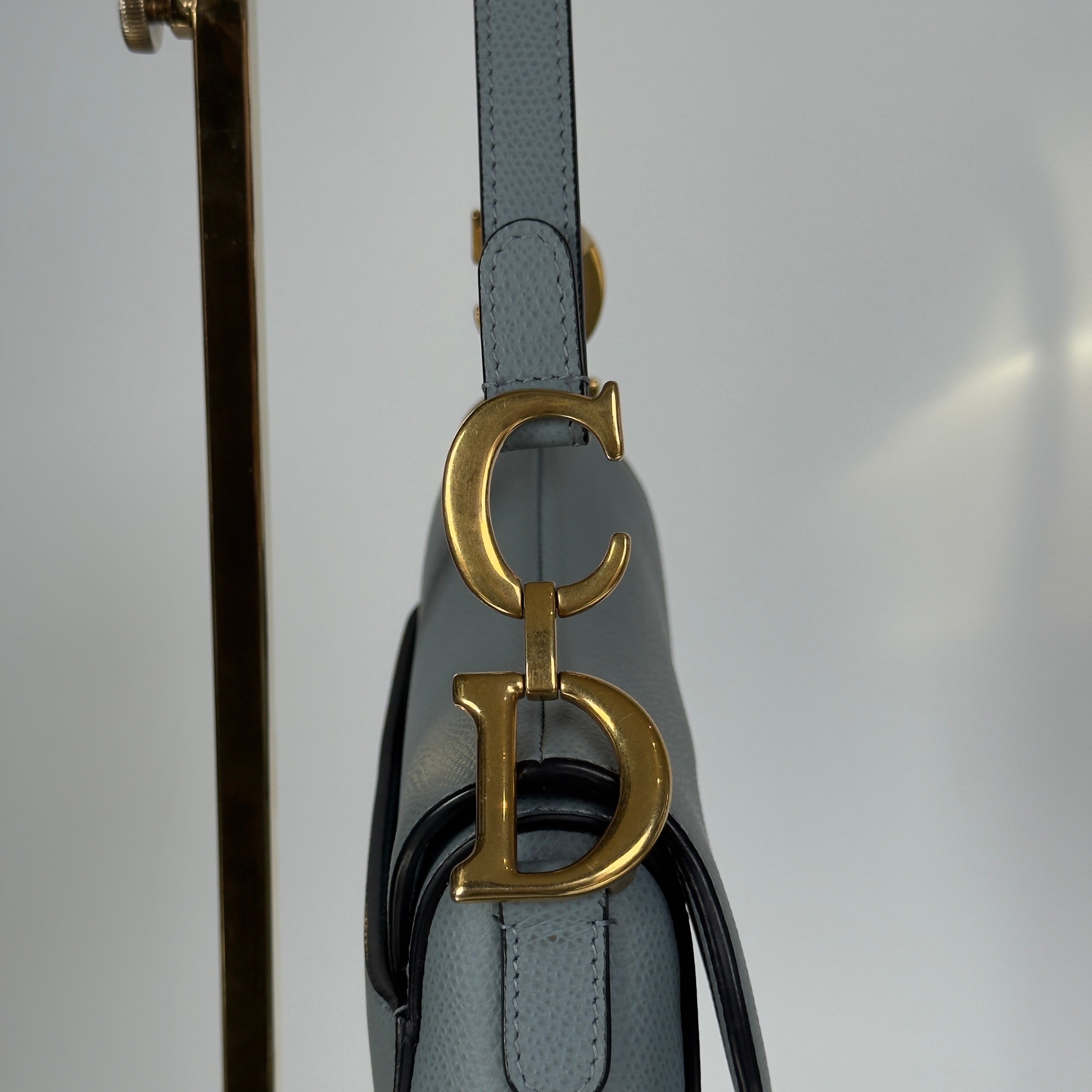 Christian Dior Leather Mini Saddle Bag - Replica Handbags