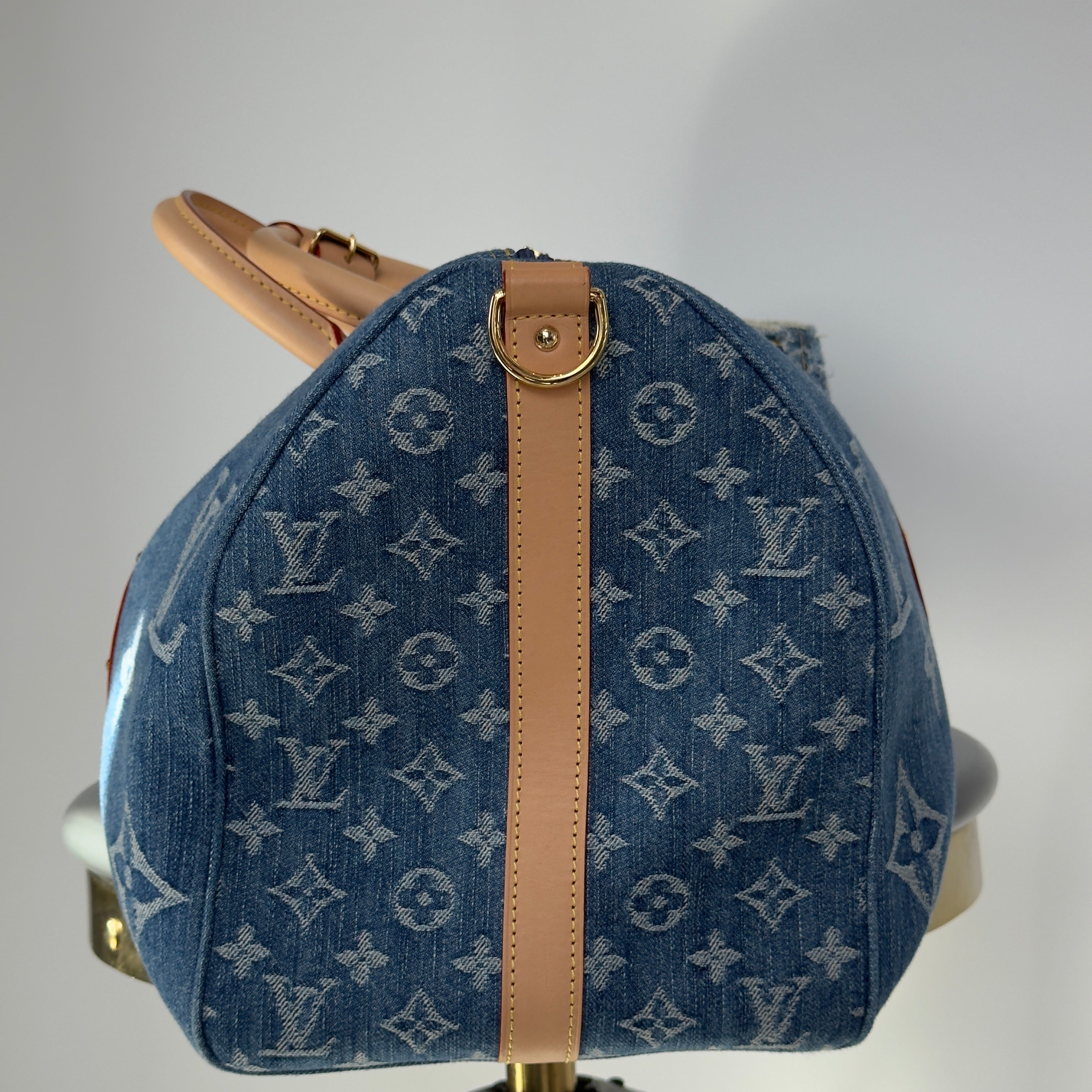Louis Vuitton Keepall Bandouliere 45 Denim - Replica Handbags