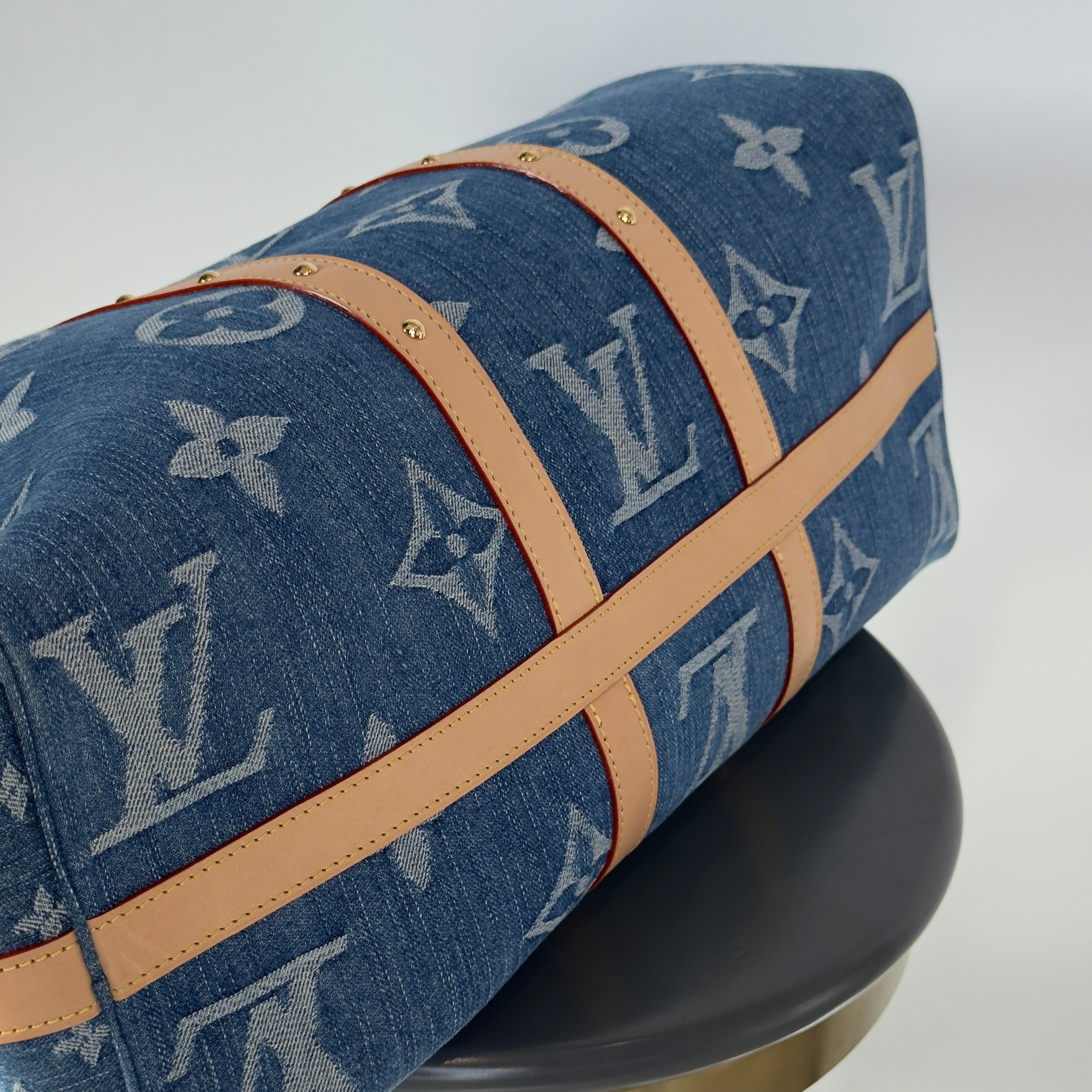Louis Vuitton Keepall Bandouliere 45 Denim - Replica Handbags