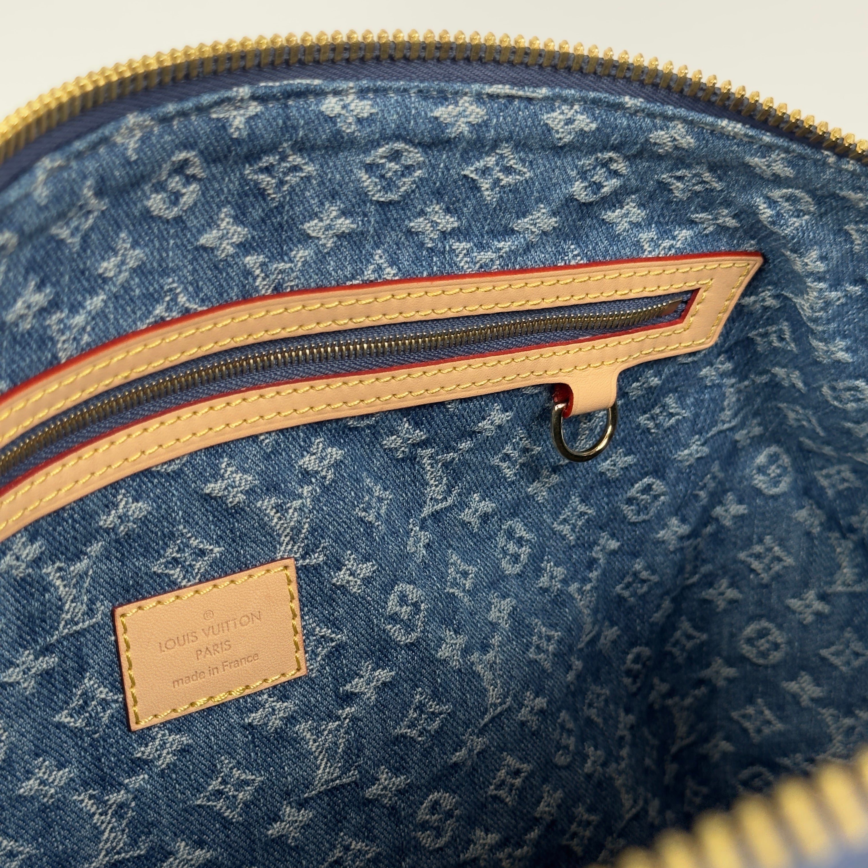 Louis Vuitton Keepall Bandouliere 45 Denim -  Replica Handbags 