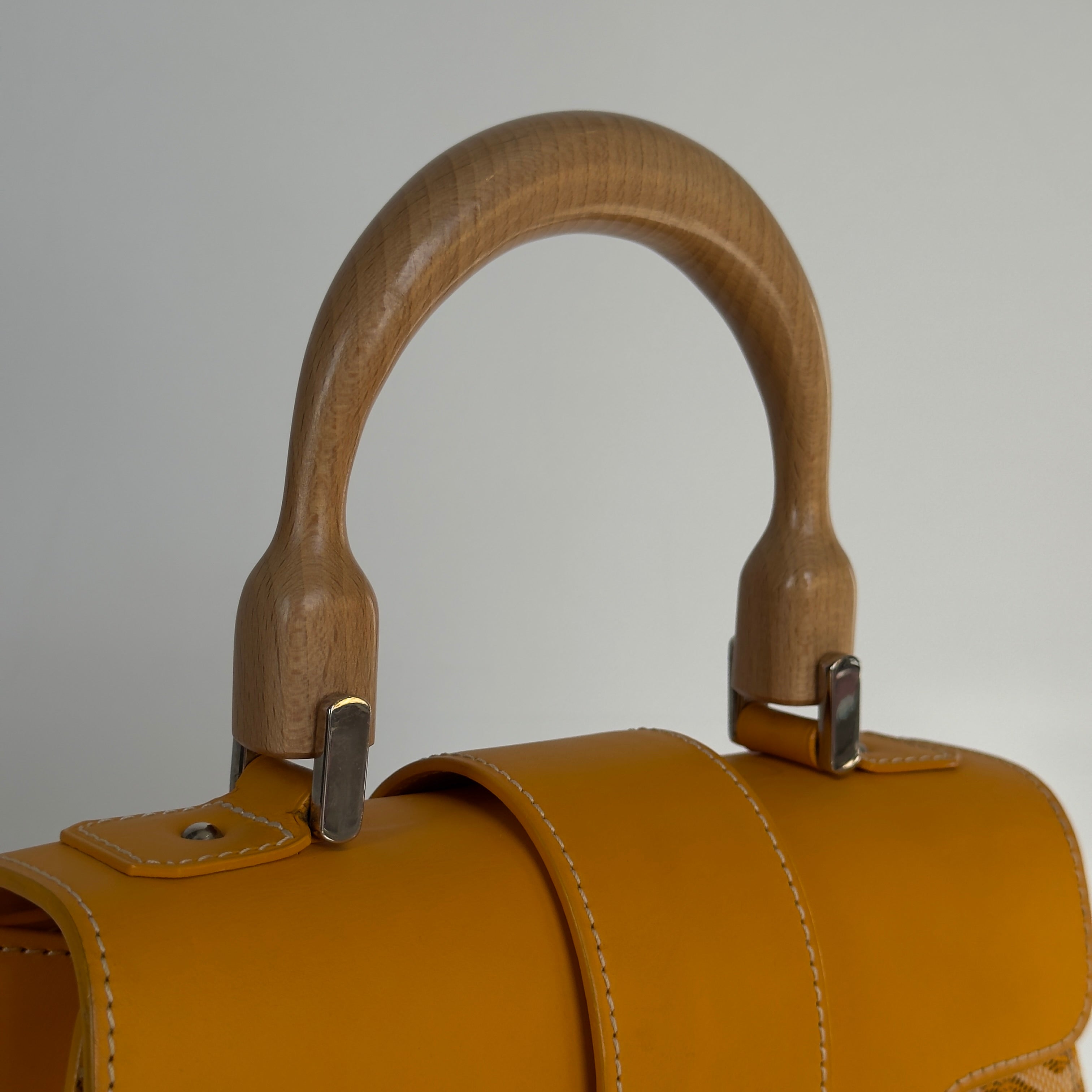 Goyard Goyardine Saigon PM Yellow - Replica Handbags