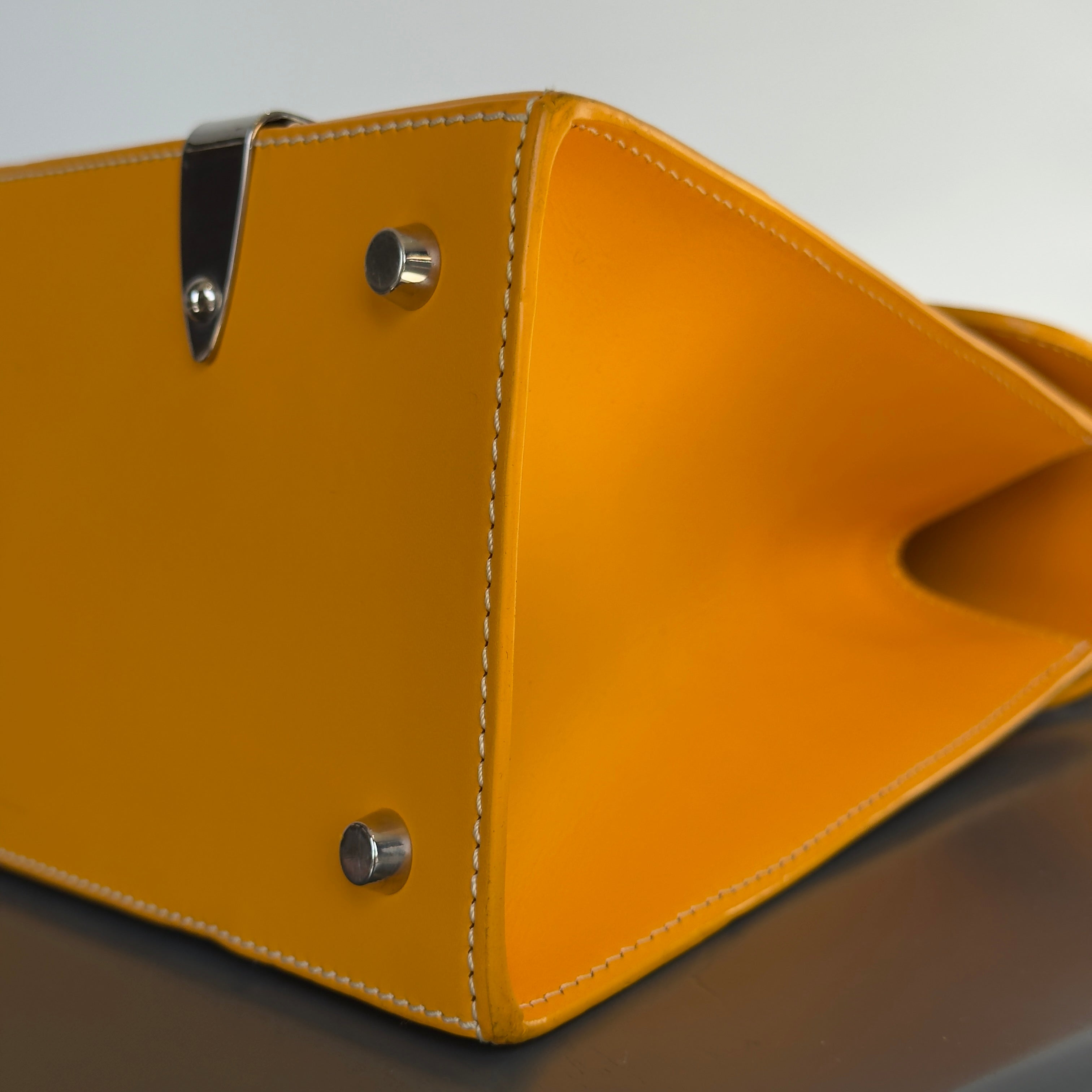 Goyard Goyardine Saigon PM Yellow -  Replica Handbags 