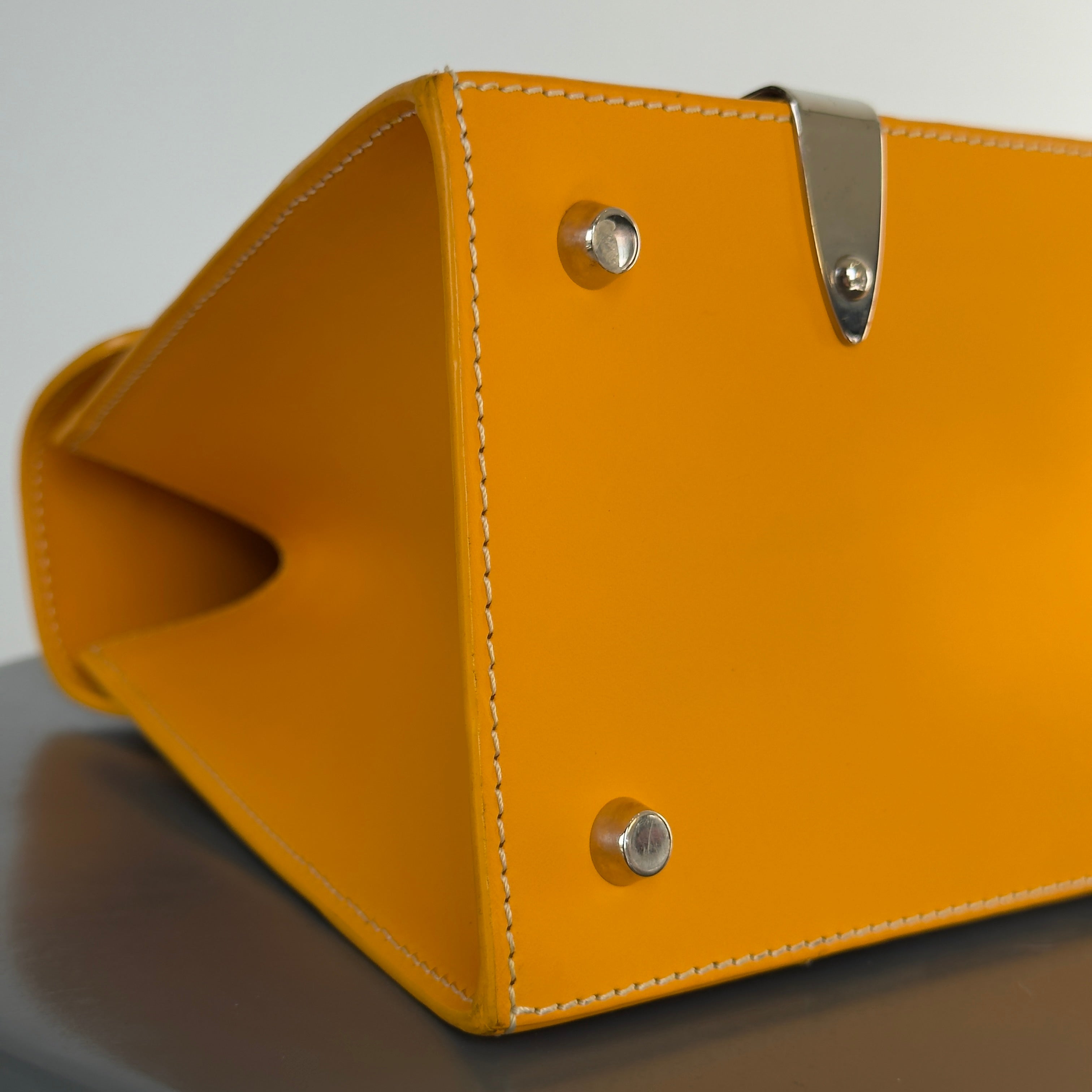 Goyard Goyardine Saigon PM Yellow - Replica Handbags