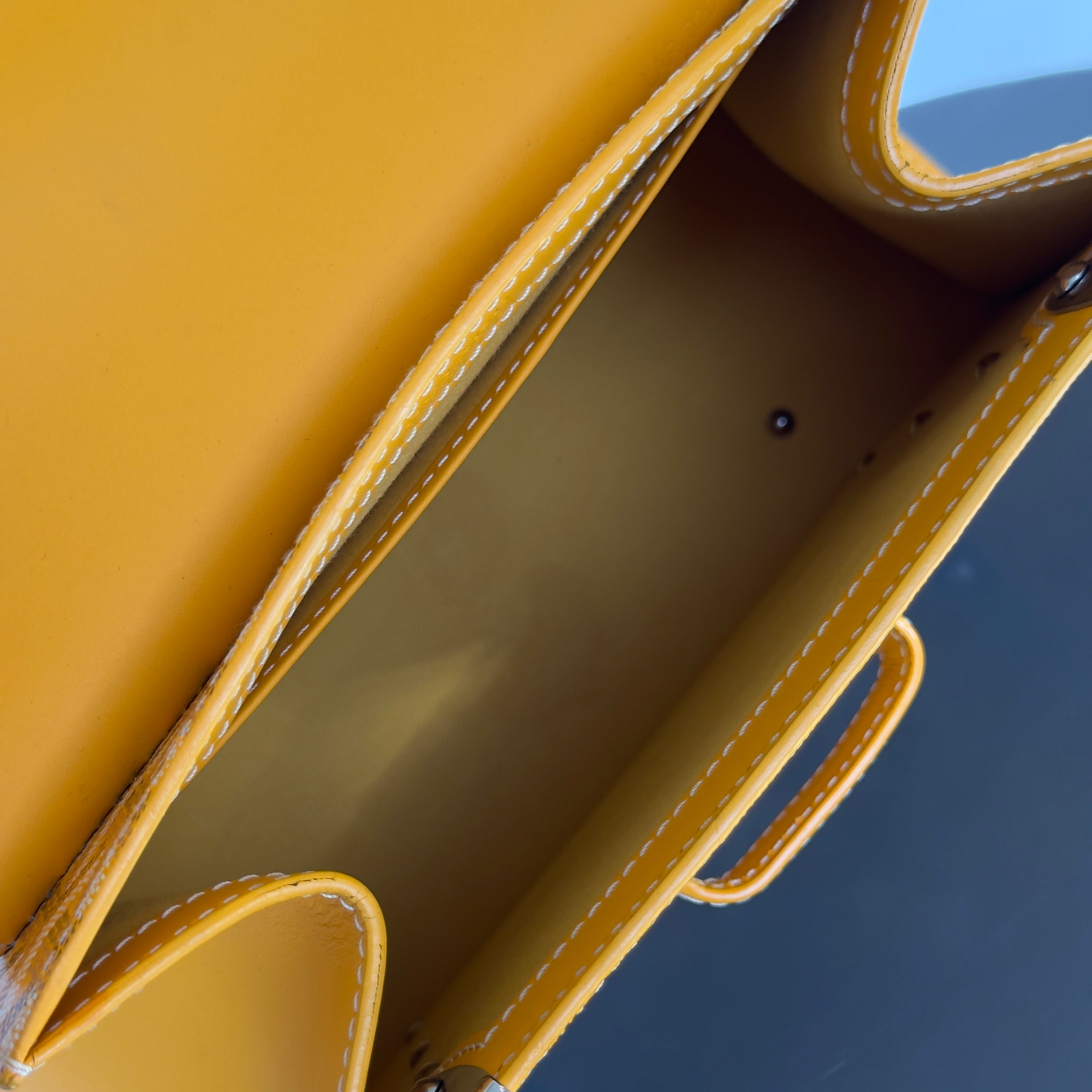 Goyard Goyardine Saigon PM Yellow - Replica Handbags