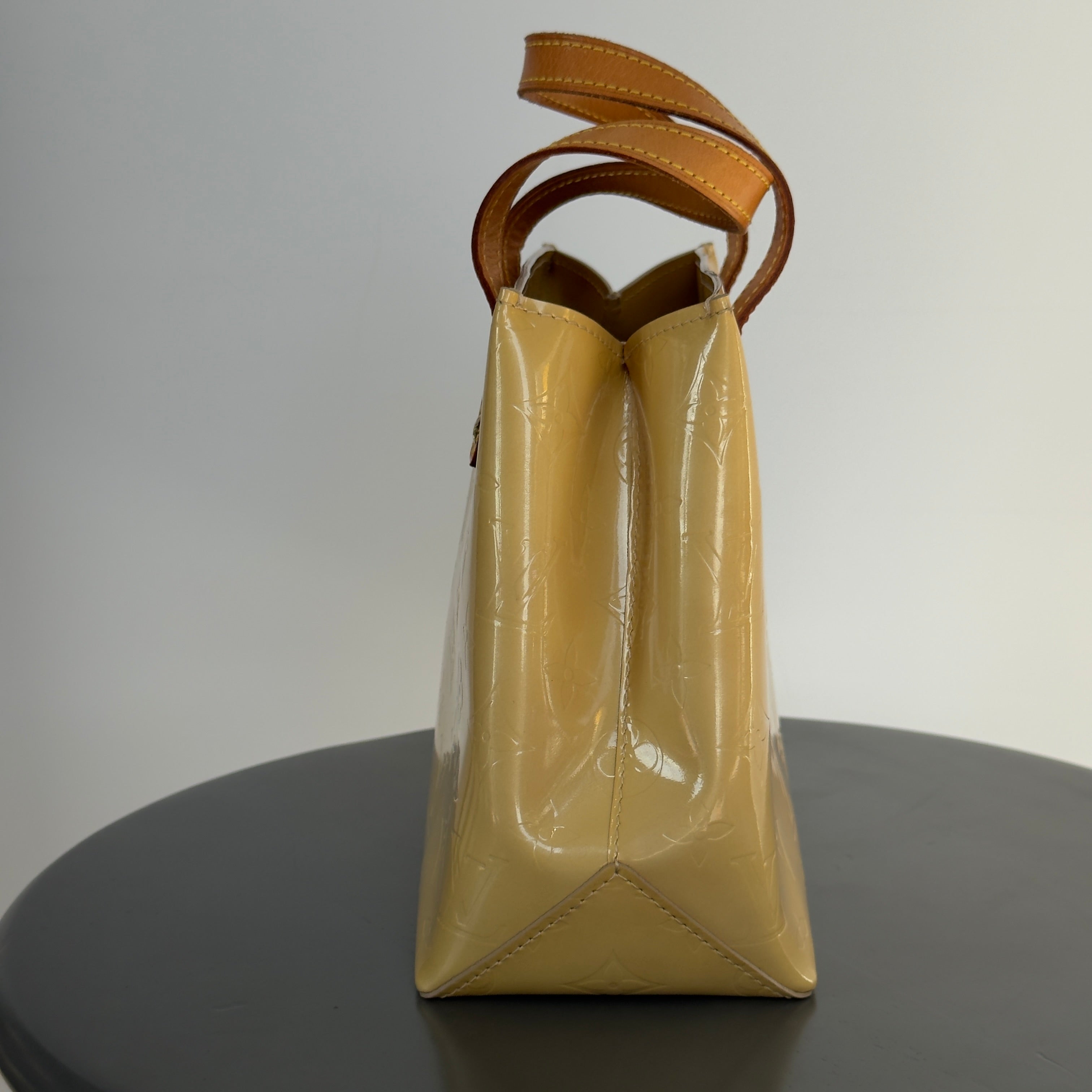 Louis Vuitton Vernis Reade PM Yellow -  Replica Handbags 