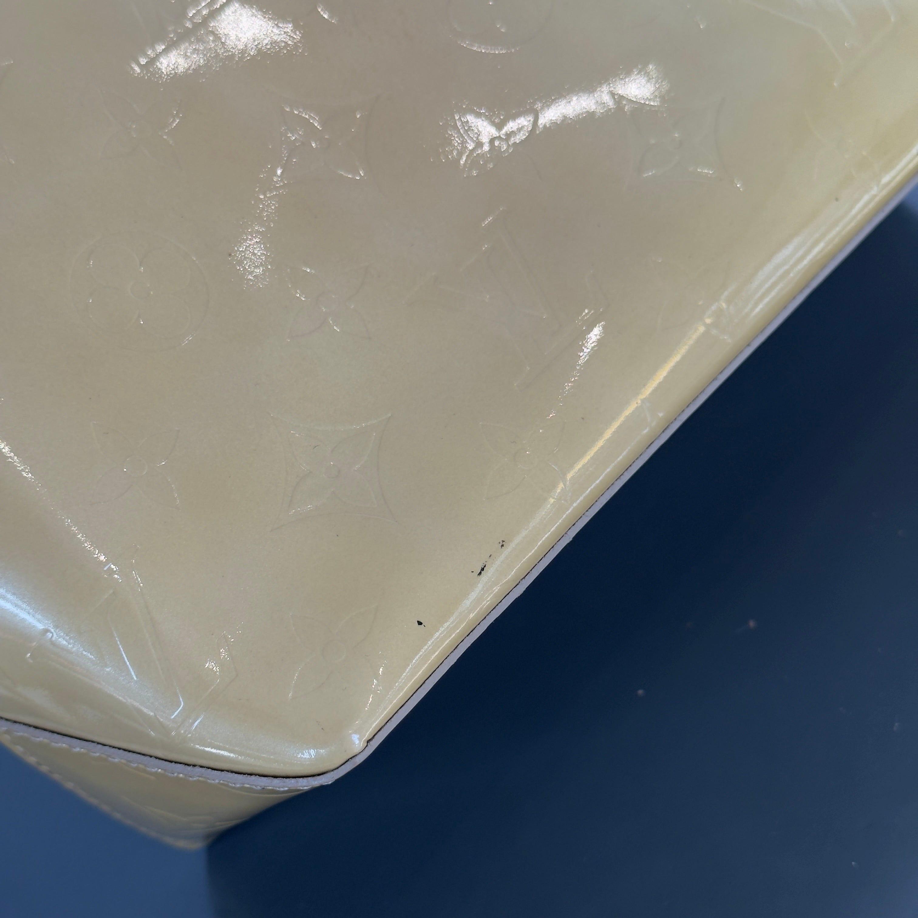 Louis Vuitton Vernis Reade PM Yellow -  Replica Handbags 