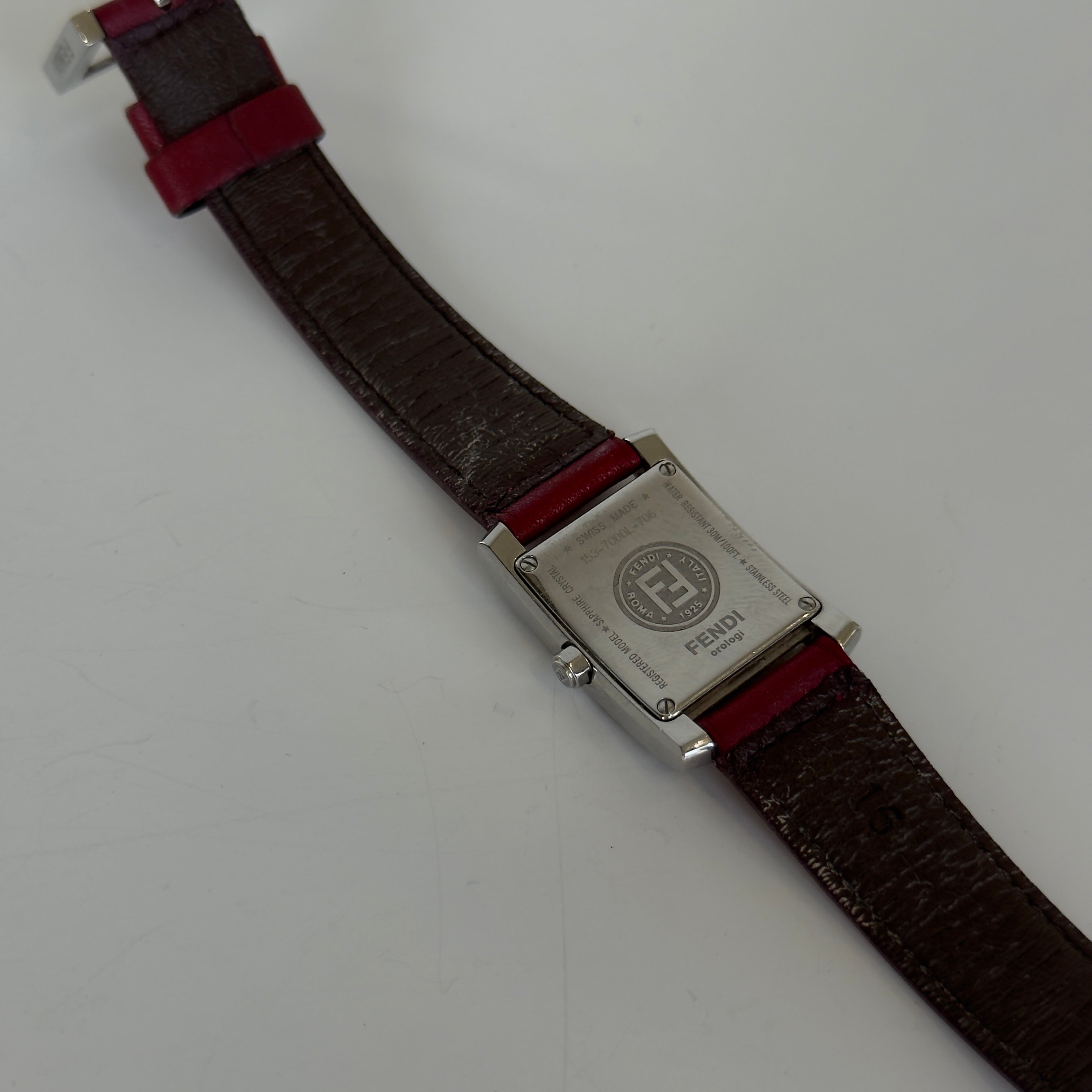 Fendi Classico 7000L Mother of Pearl Dial Crystal Case Watch - Replica Handbags