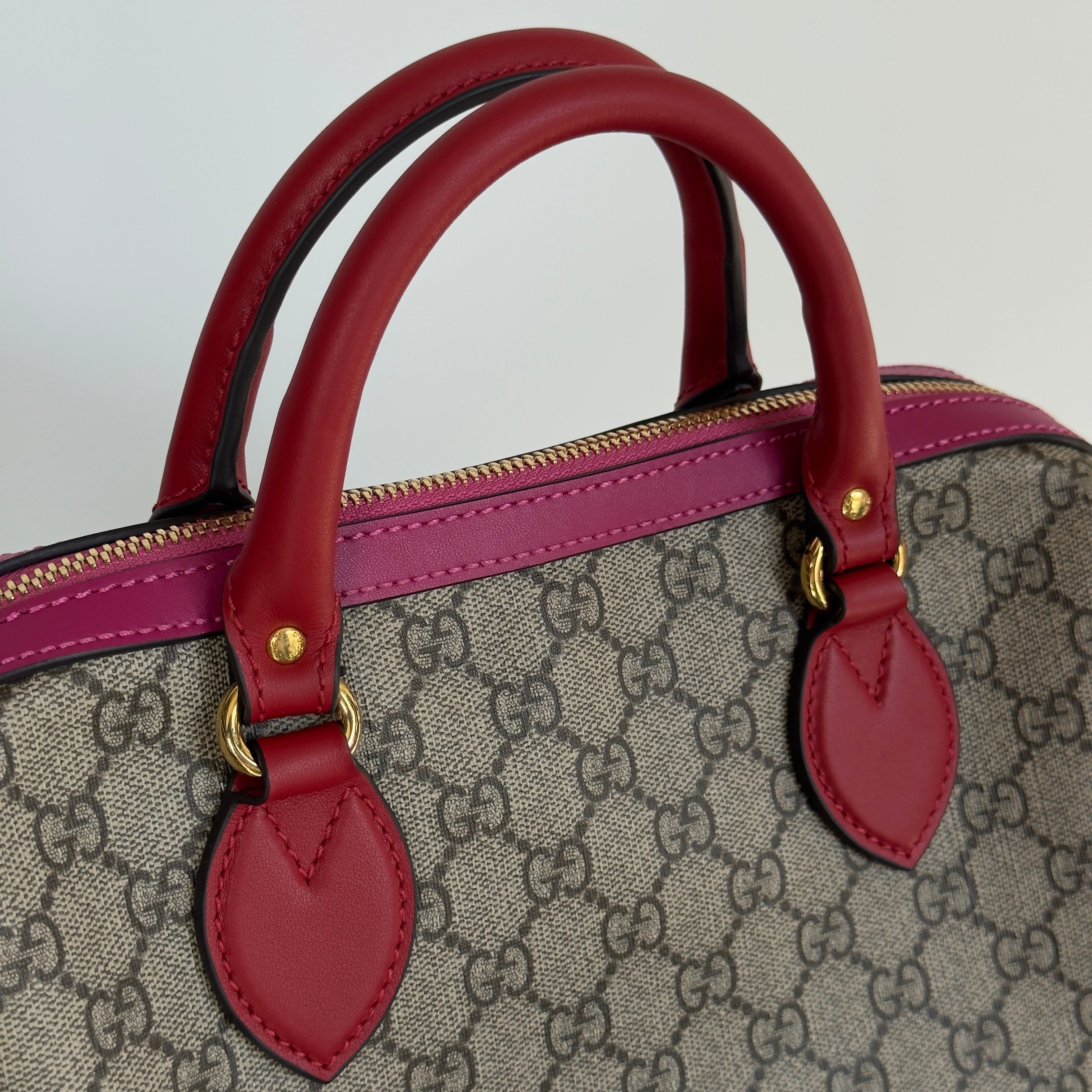 Gucci GG Supreme Boston Bag