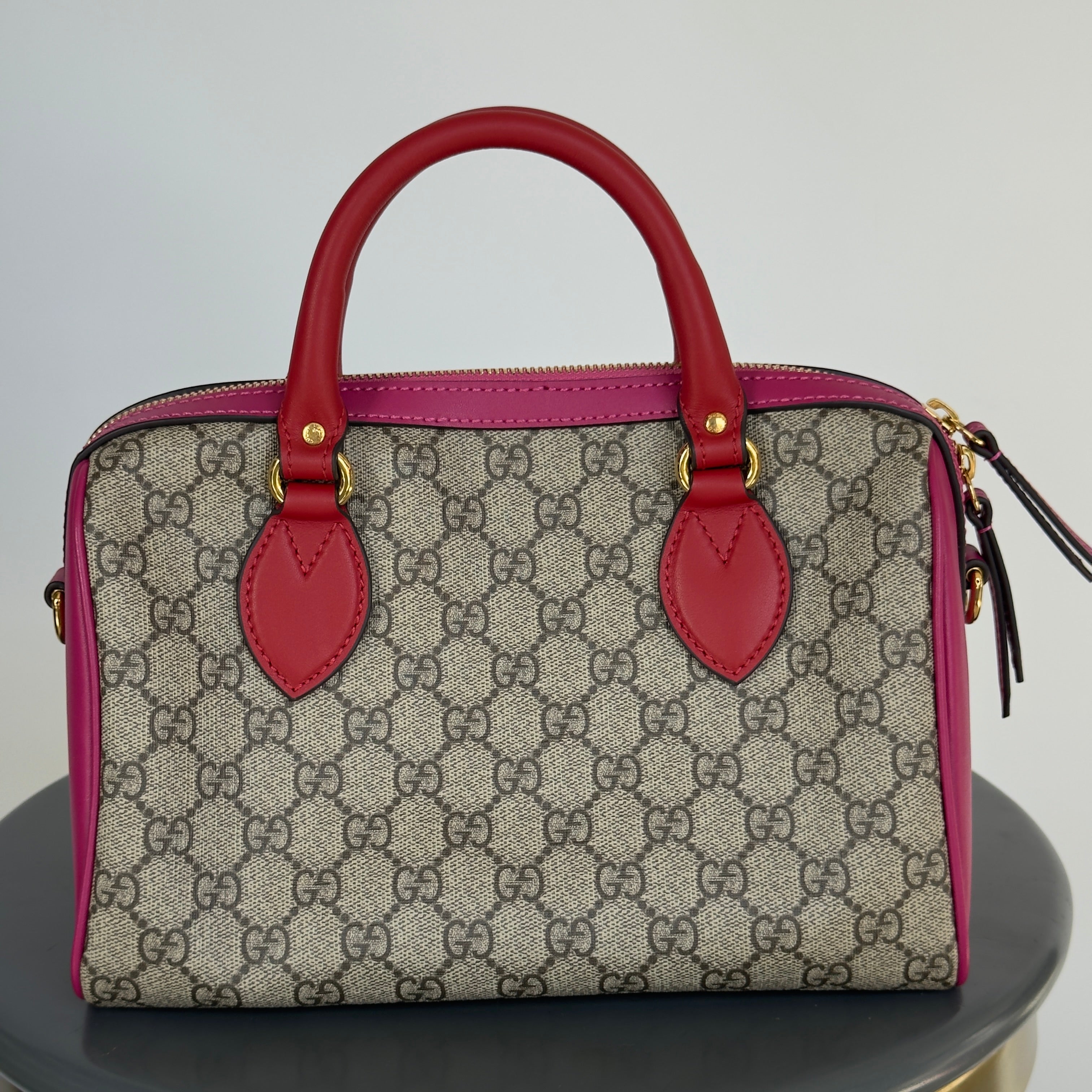 Gucci GG Supreme Boston Bag