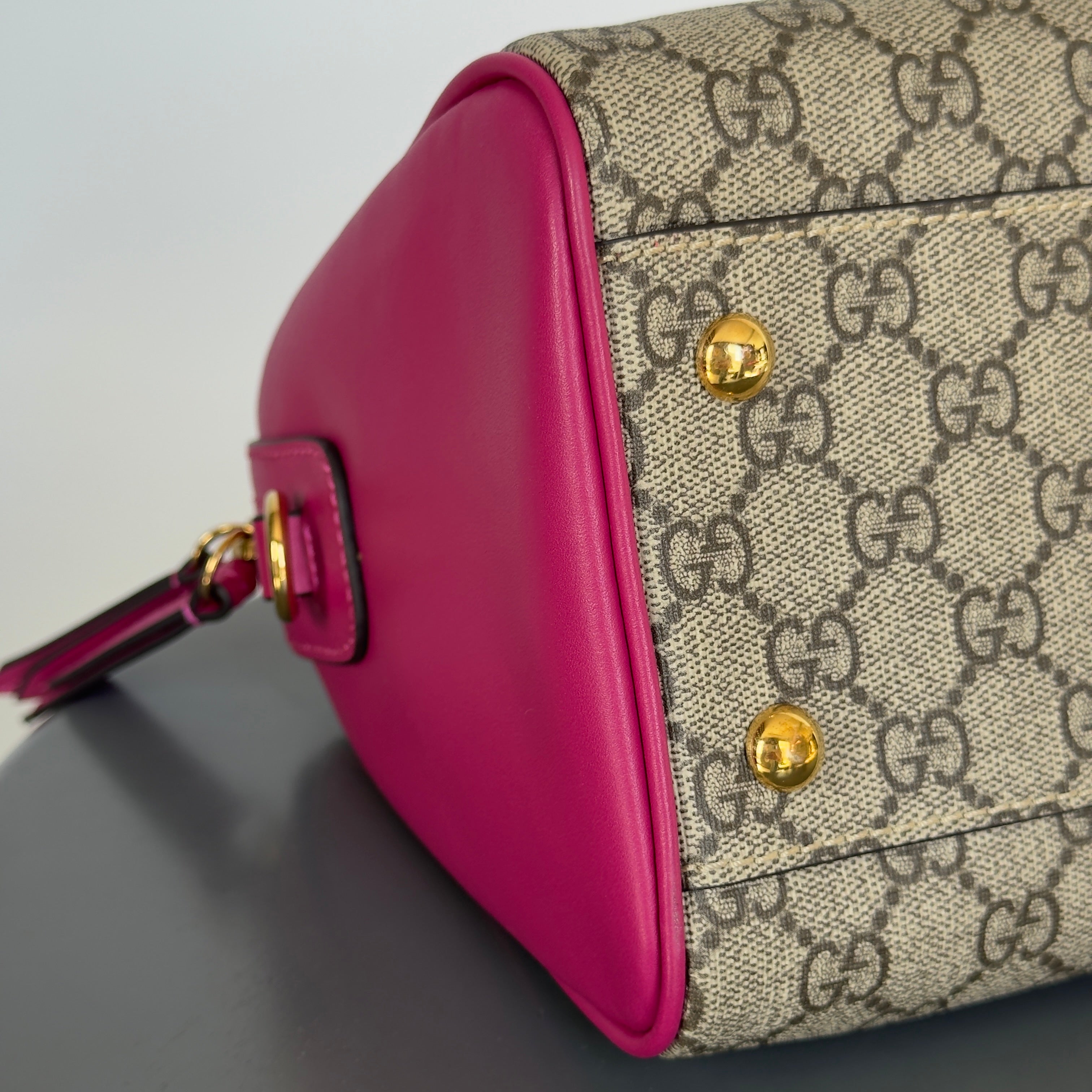 Gucci GG Supreme Boston Bag