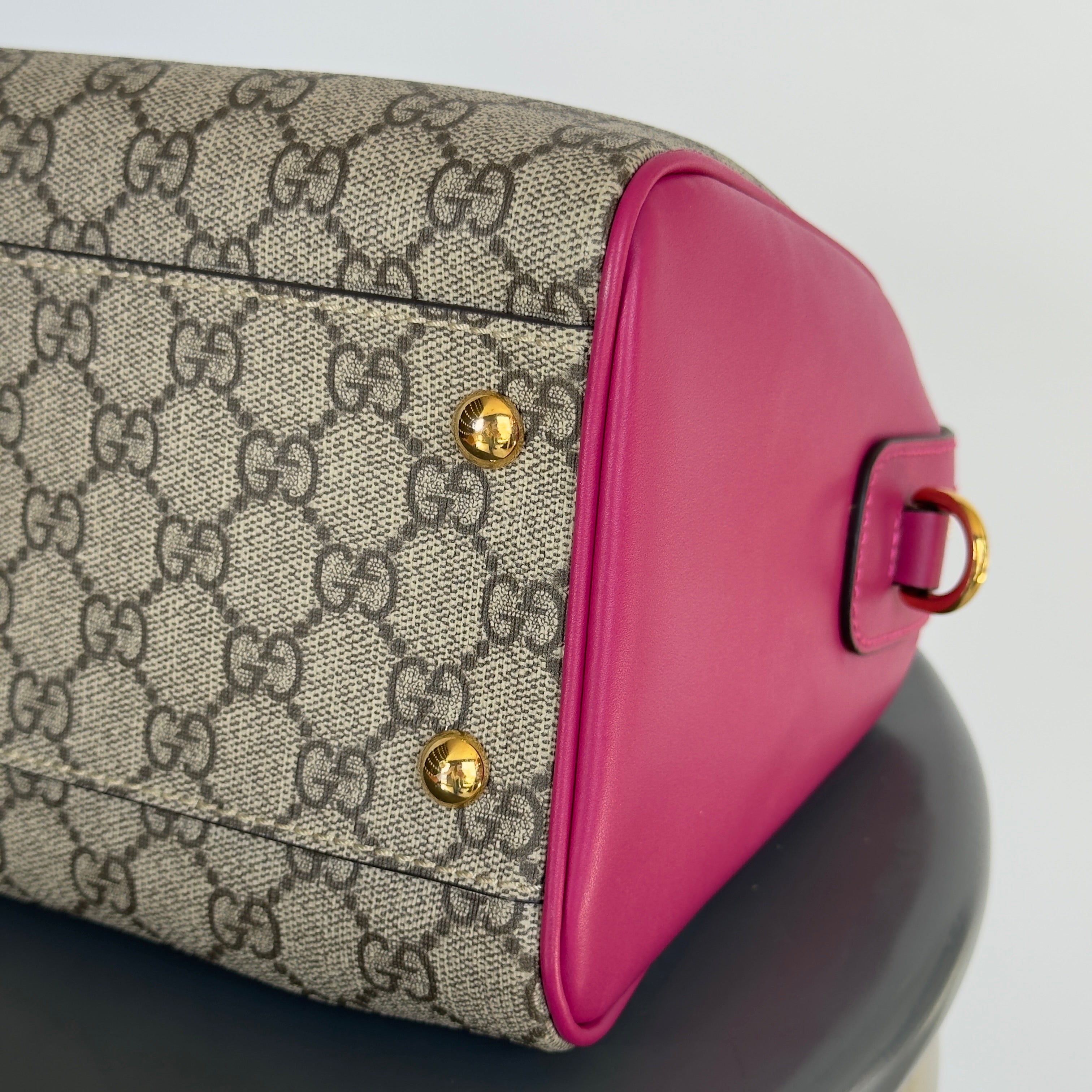Gucci GG Supreme Boston Bag