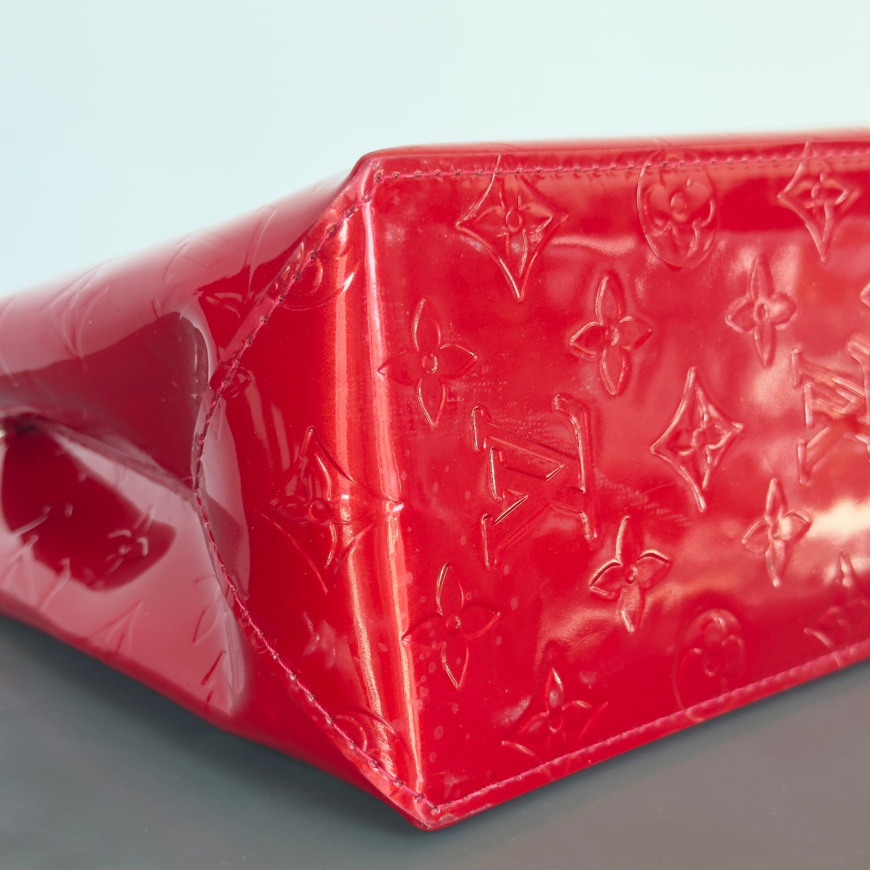 Louis Vuitton Vernis Reade PM Red