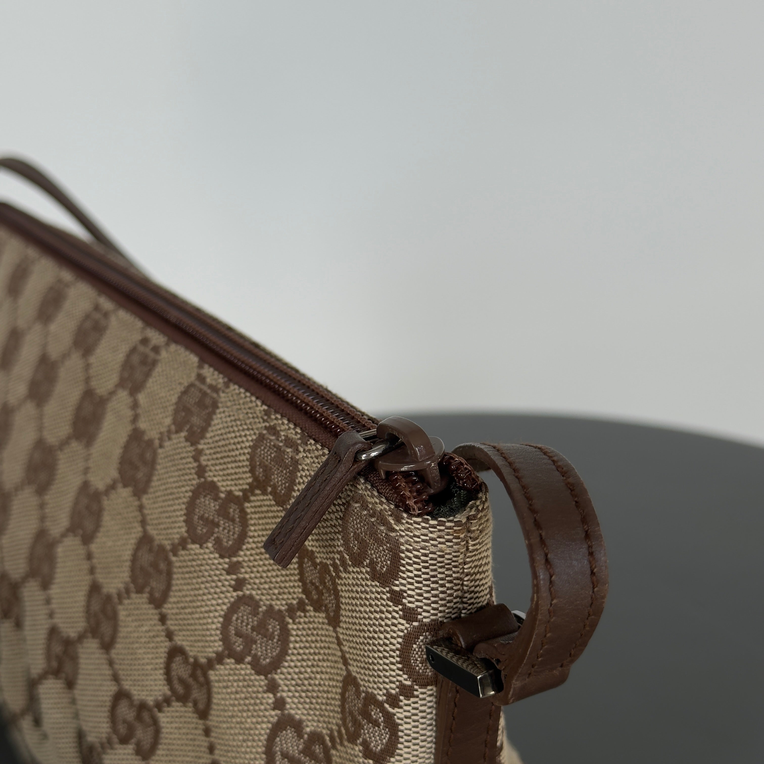 Gucci Canvas Boat Pochette