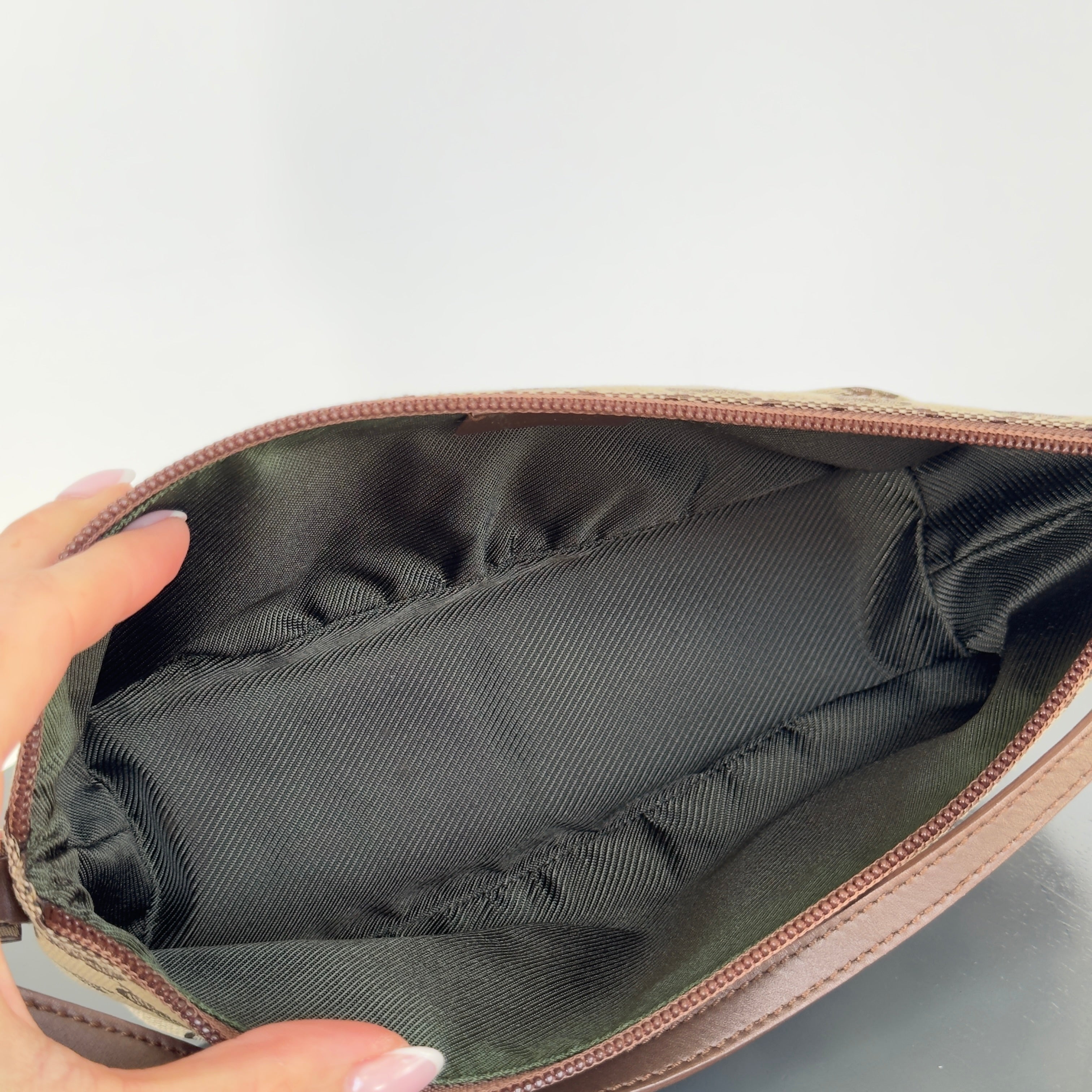 Gucci Canvas Boat Pochette