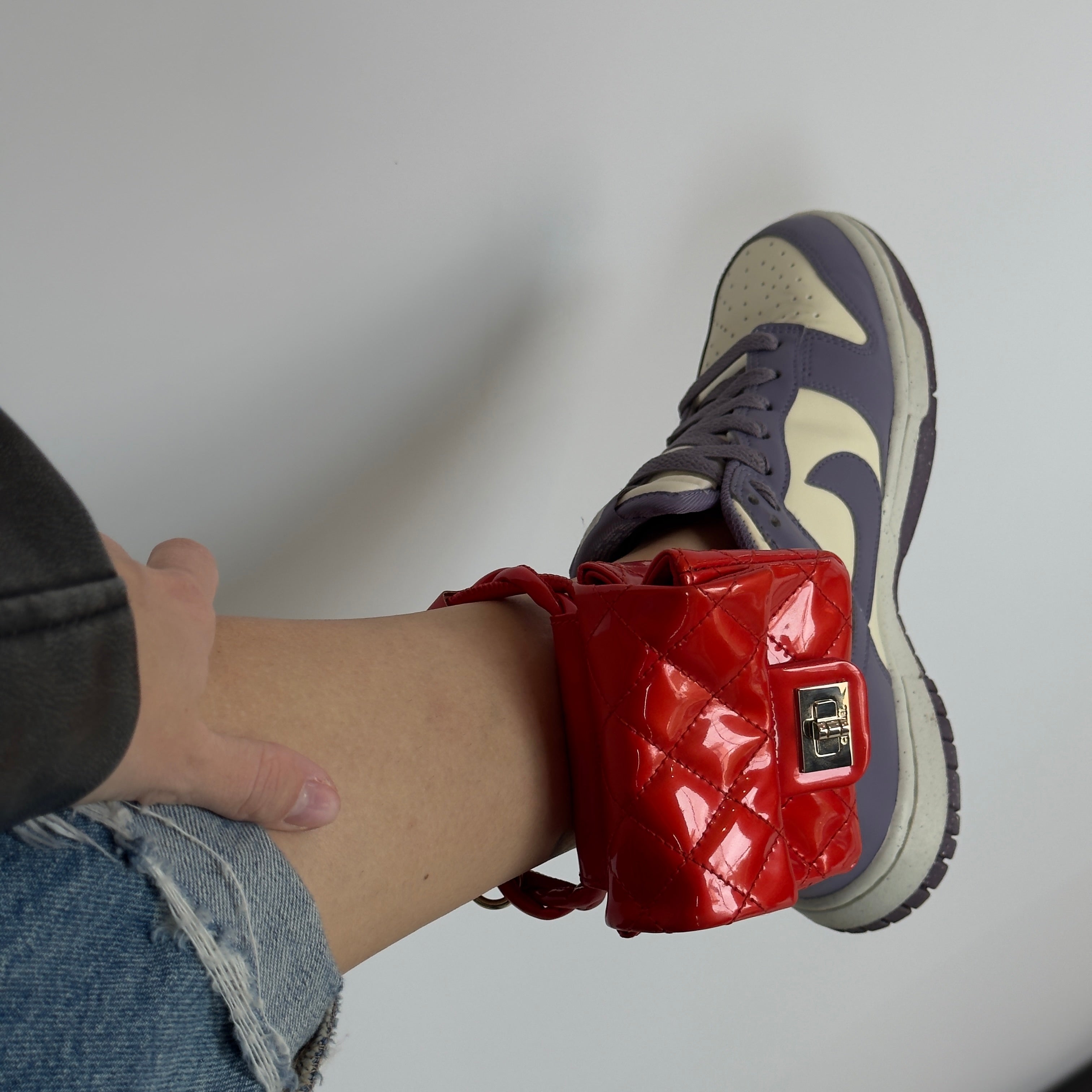 Chanel Runway Ankle Monitor Bag S/S 2008 Collection -  Replica Handbags 