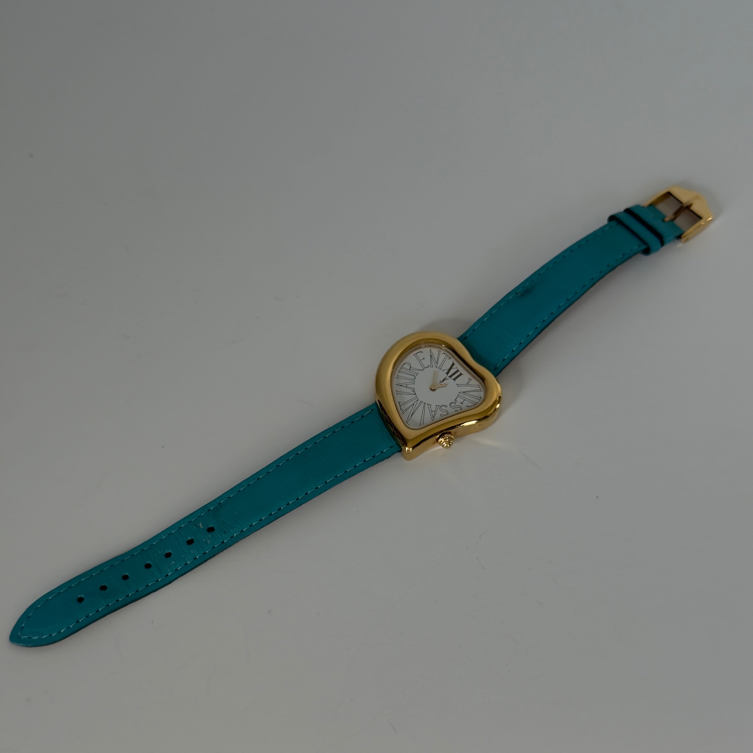 Vintage Yves Saint Laurent Heart Watch