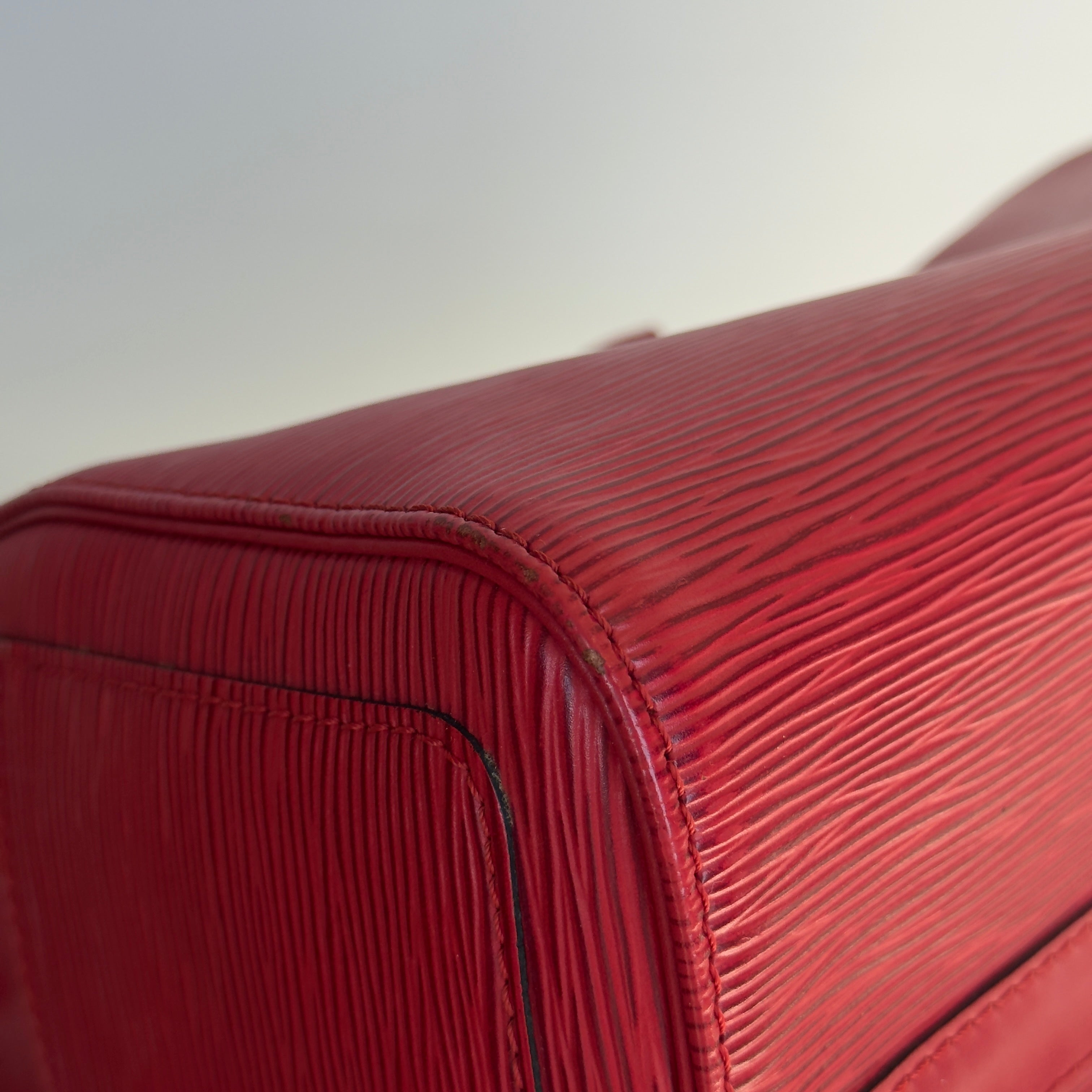 Louis Vuitton Red Epi Speedy 30