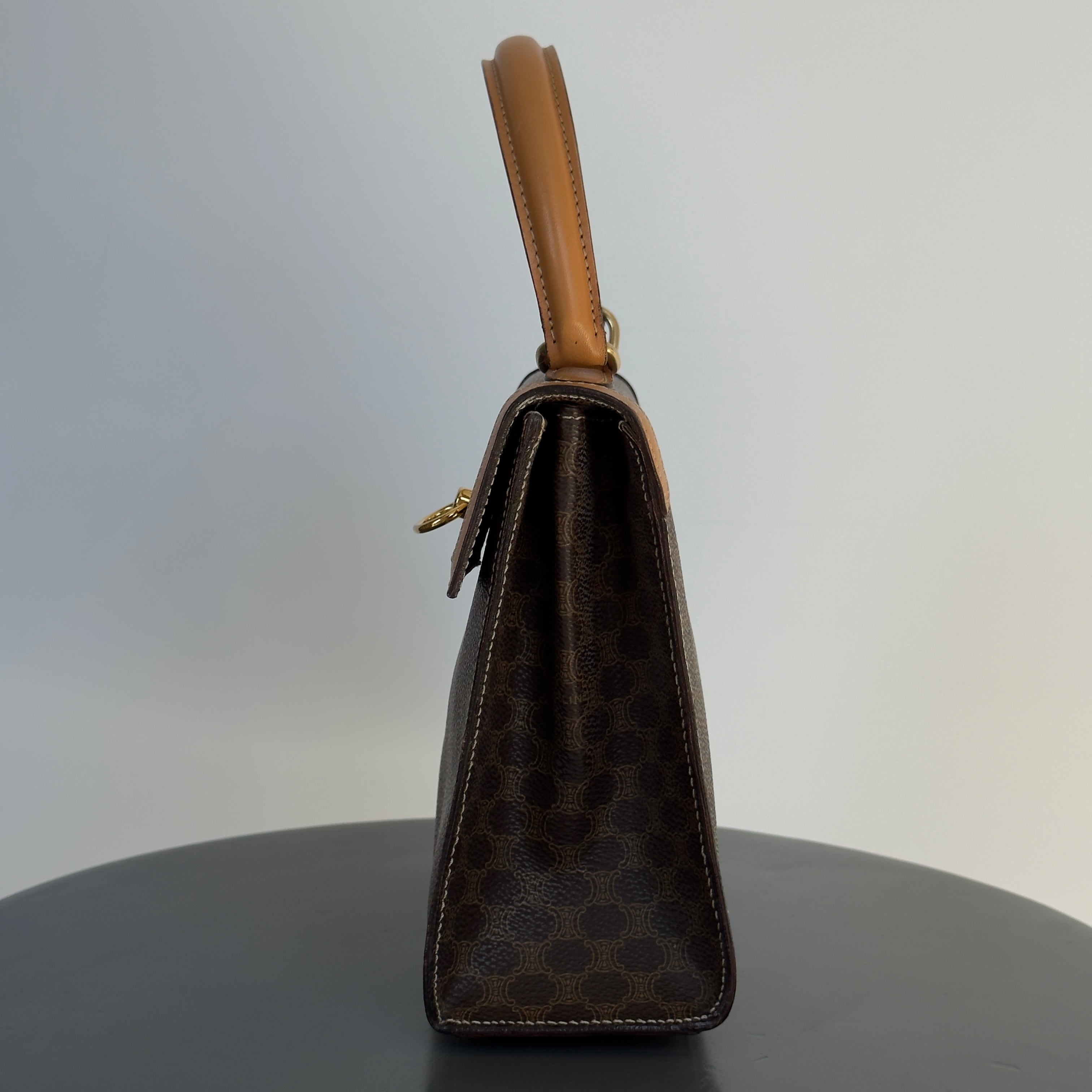 Vintage Celine Macadam Top Handle