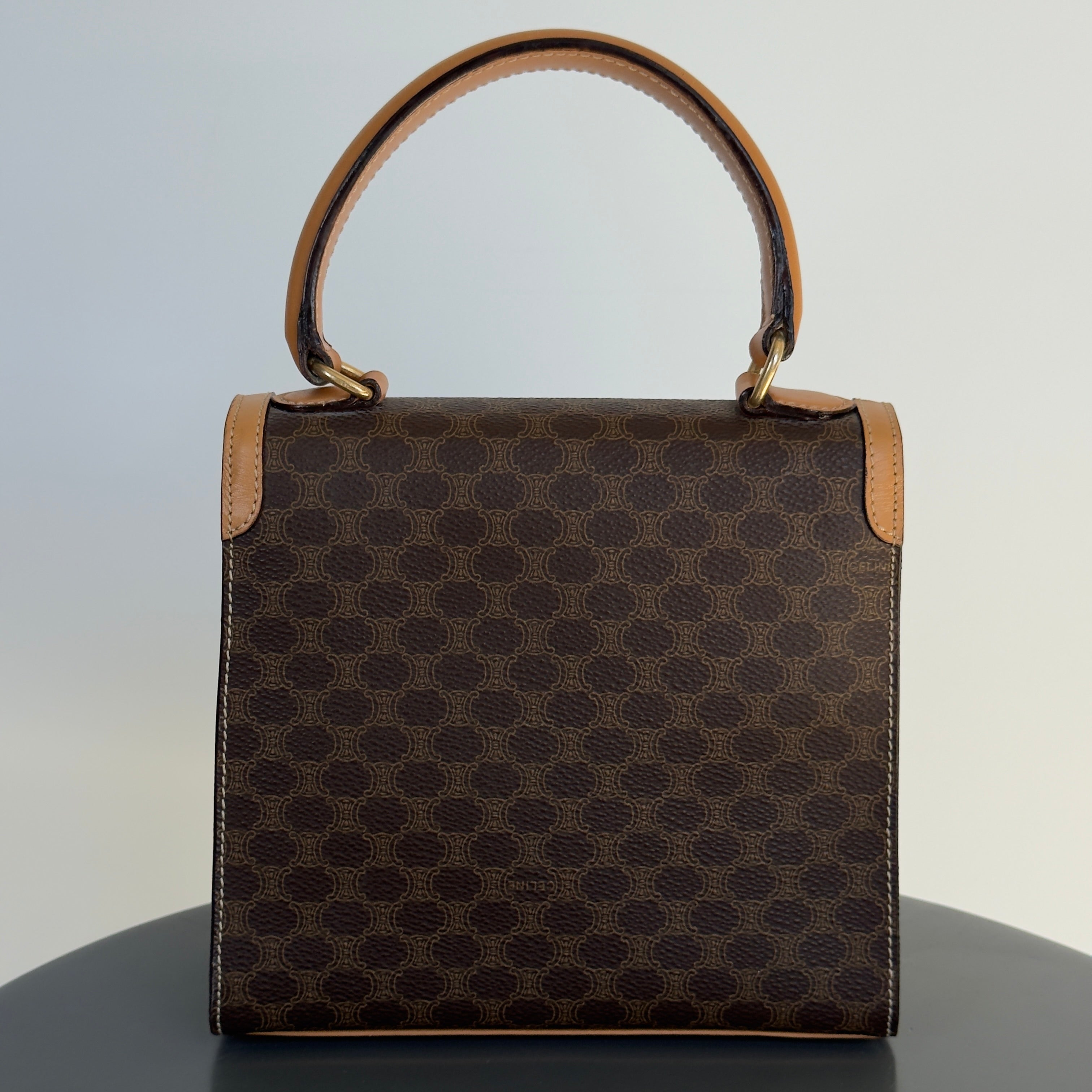 Vintage Celine Macadam Top Handle