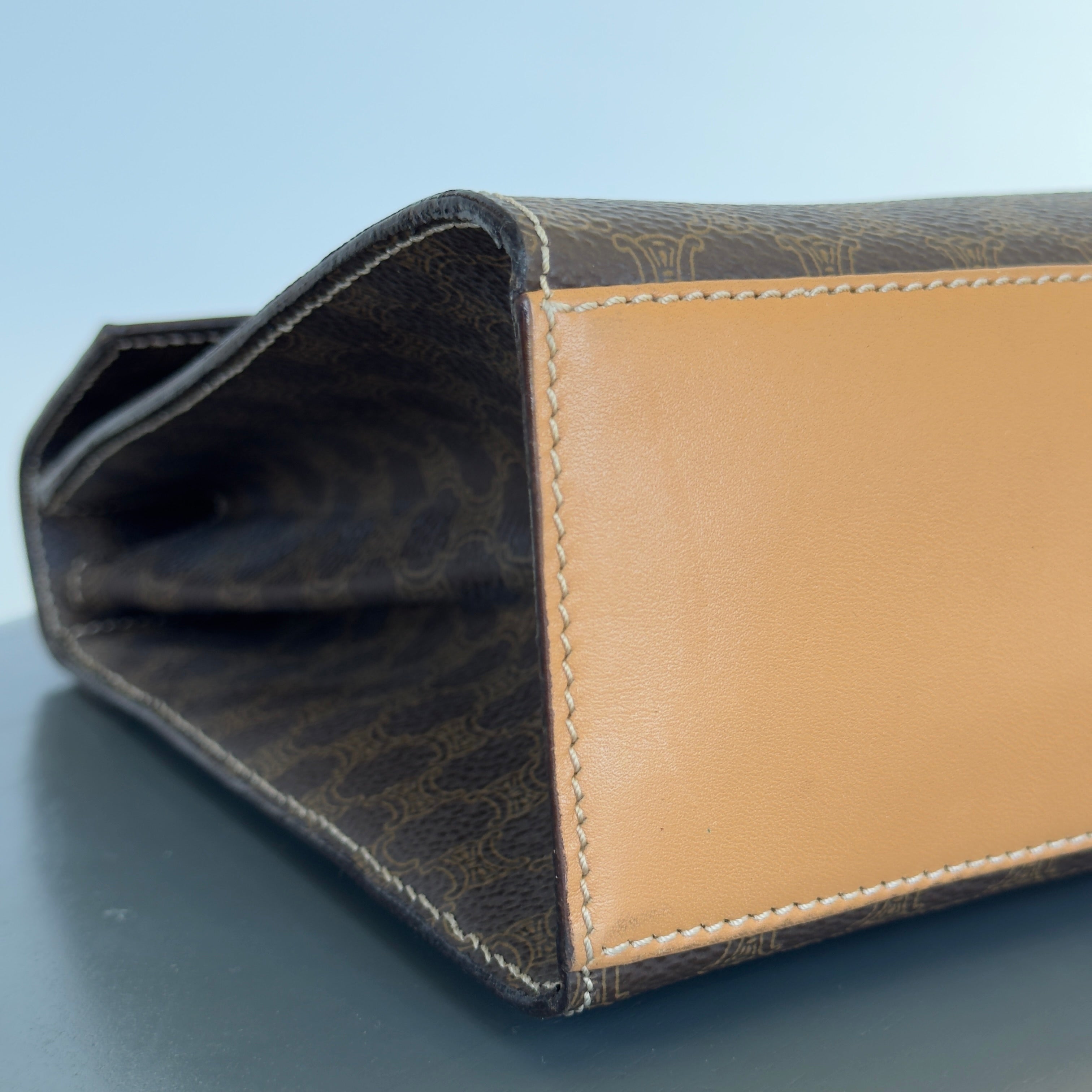 Vintage Celine Macadam Top Handle