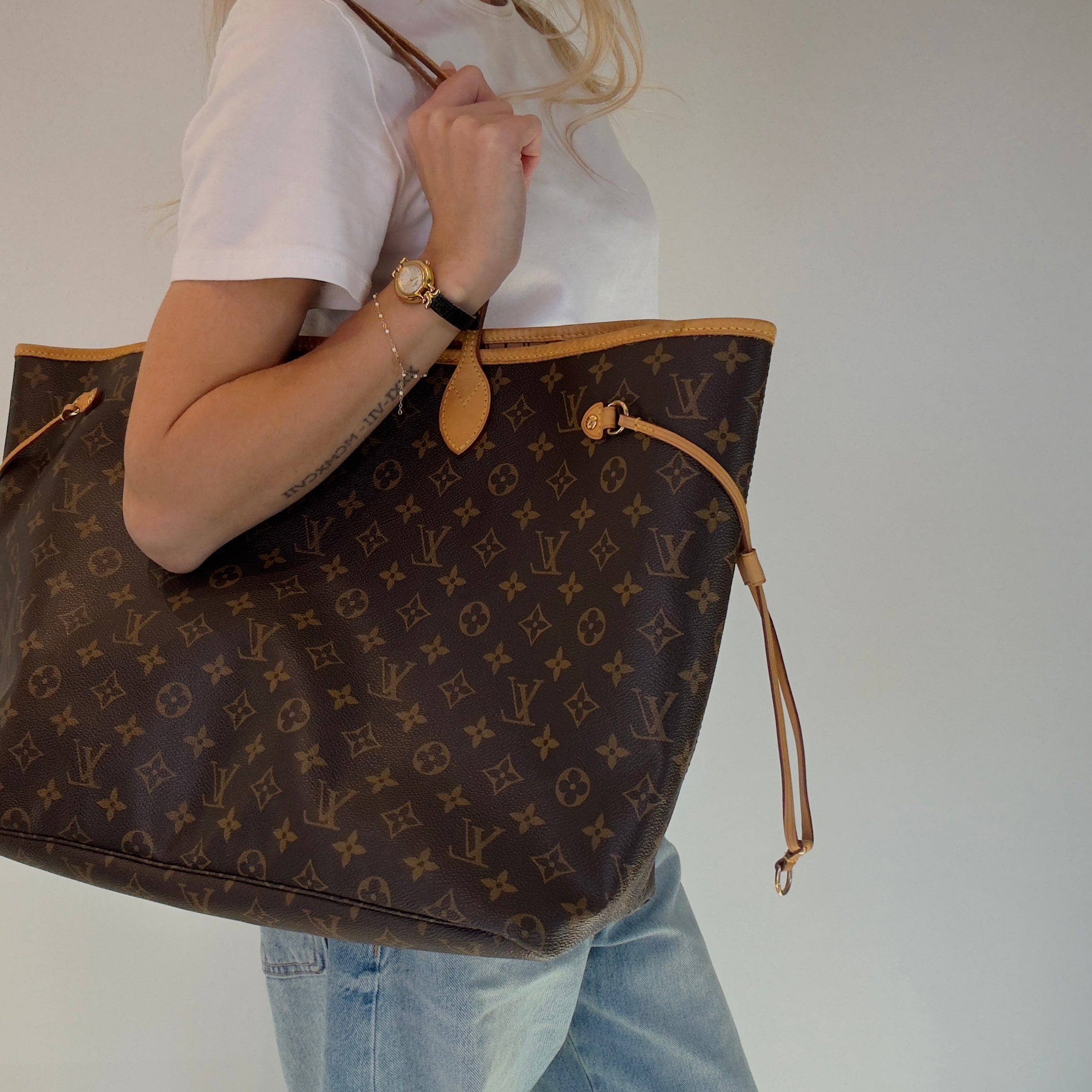 Louis Vuitton Monogram Neverfull GM -  Replica Handbags 