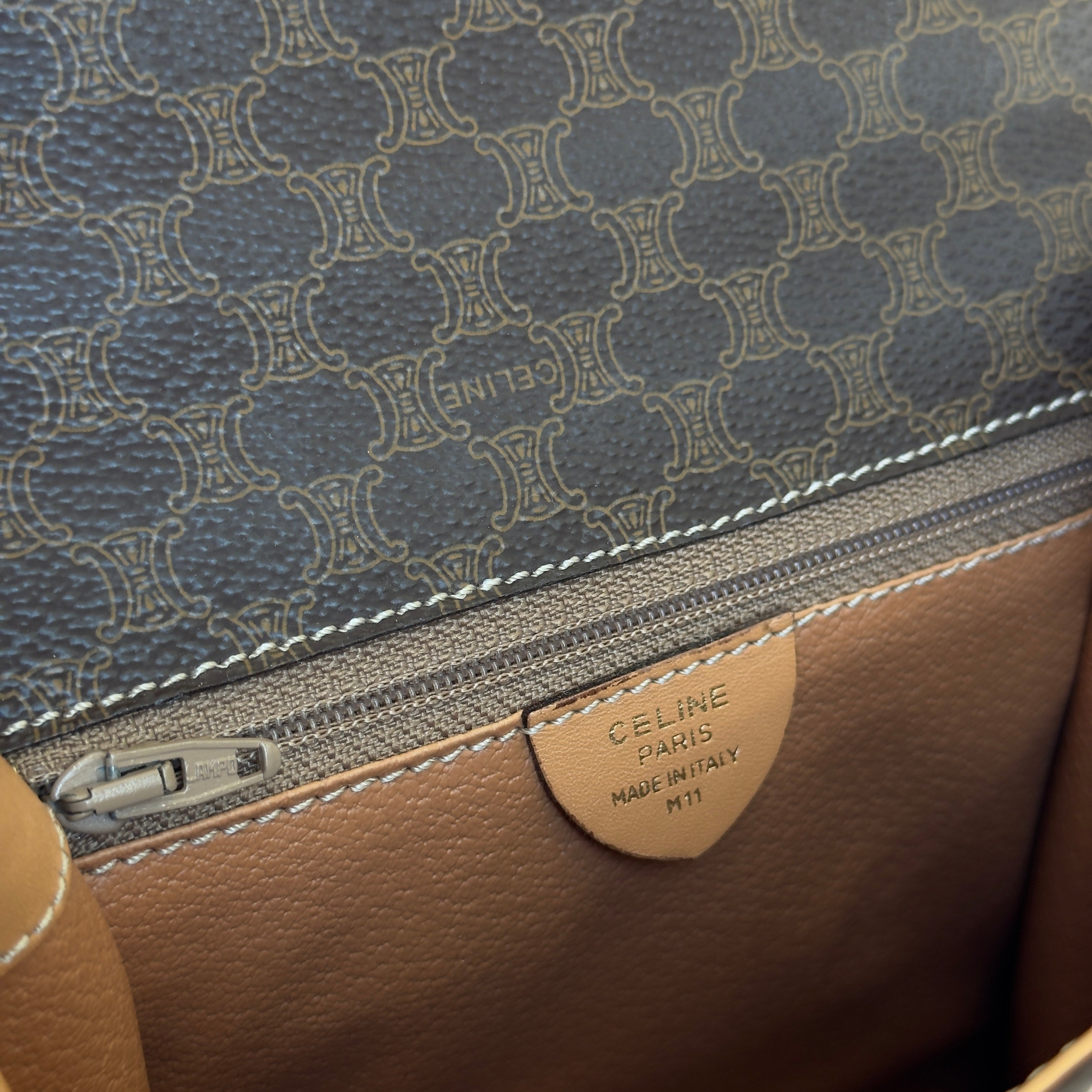 Vintage Celine Macadam Top Handle