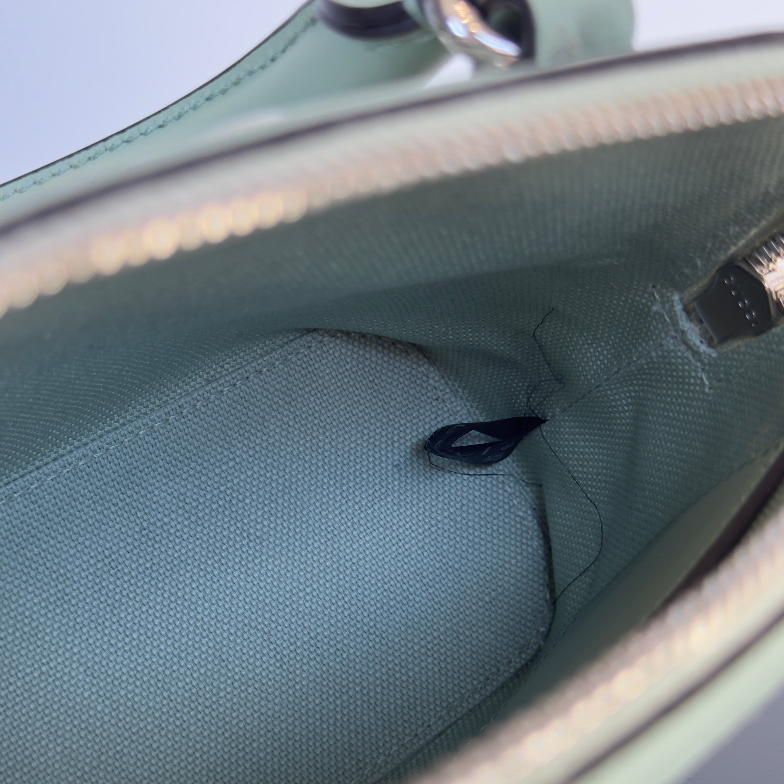 Gucci Denim GG Monogram Calfskin Mini Ophidia Top Handle