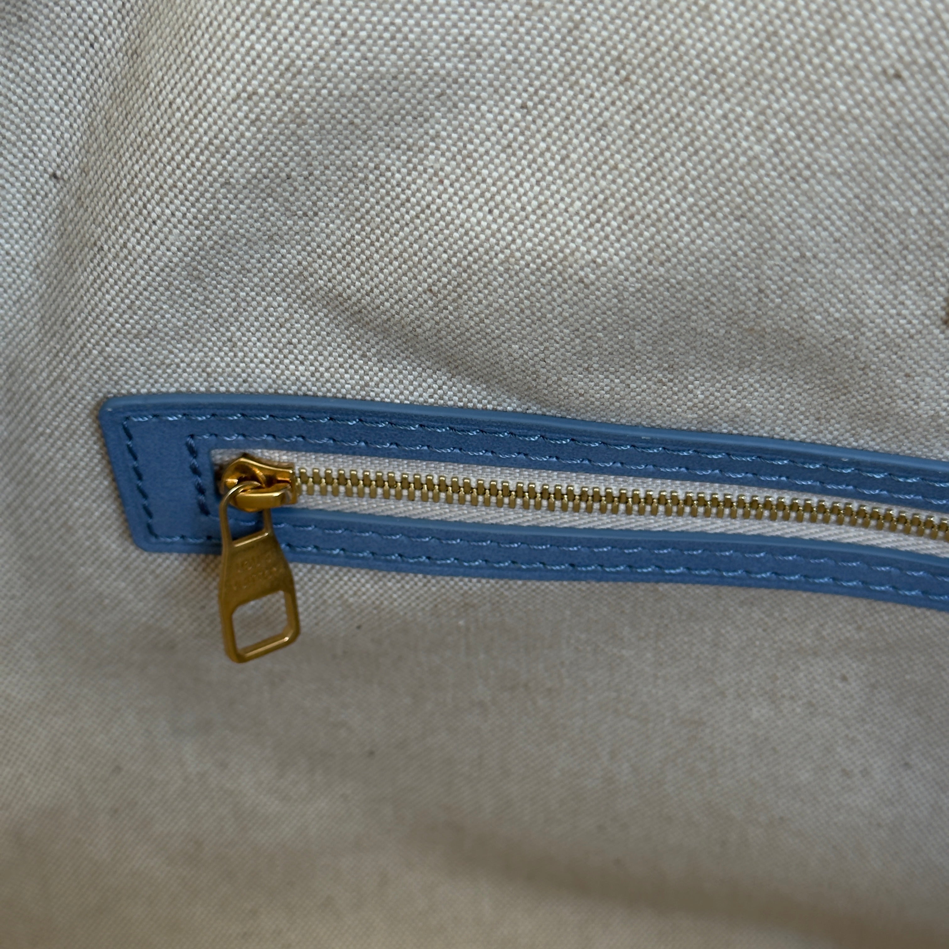 Louis Vuitton Denim Damier Vagabond Hobo Bag