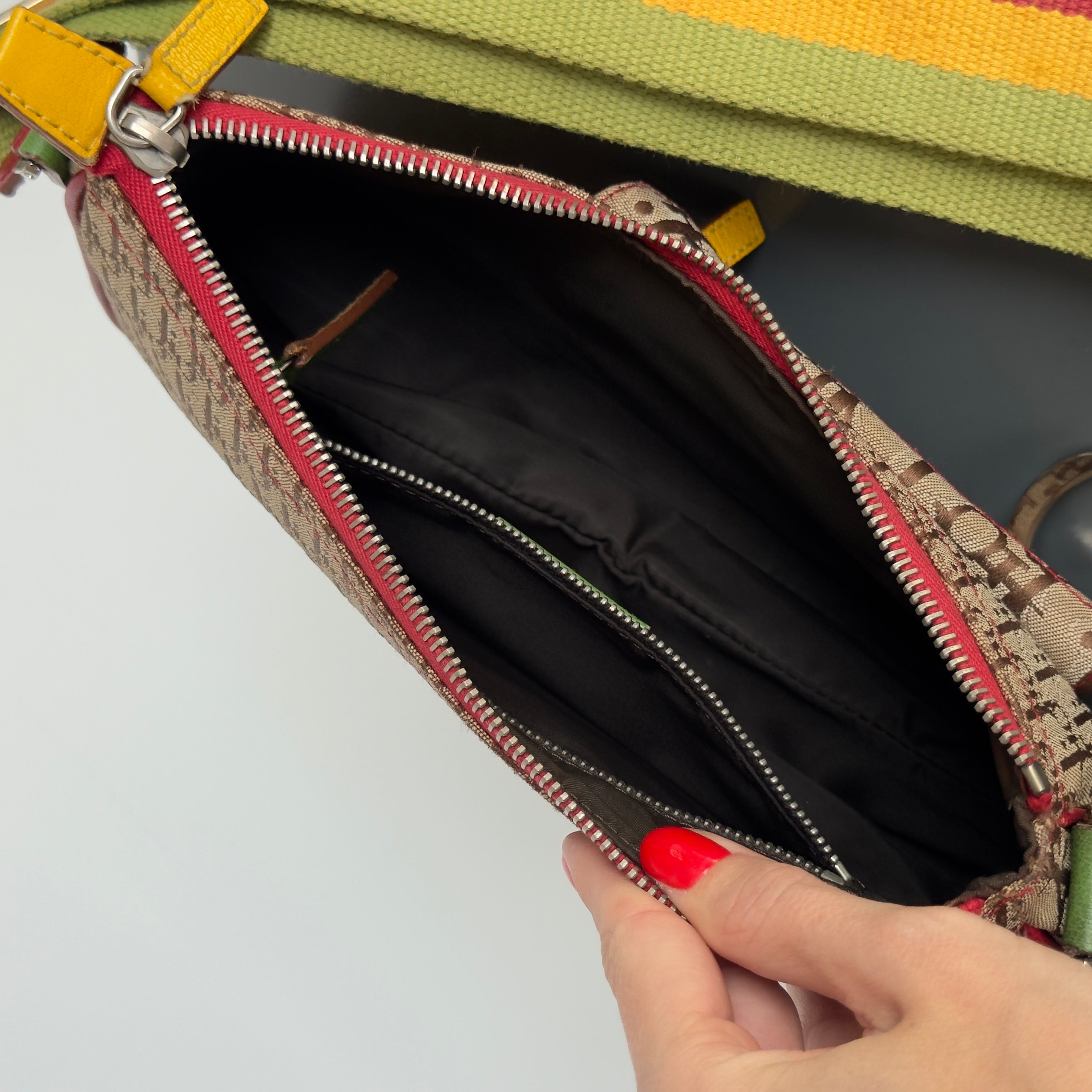 Dior Diorissimo Rasta Trotter Shoulder Bag - Replica Handbags