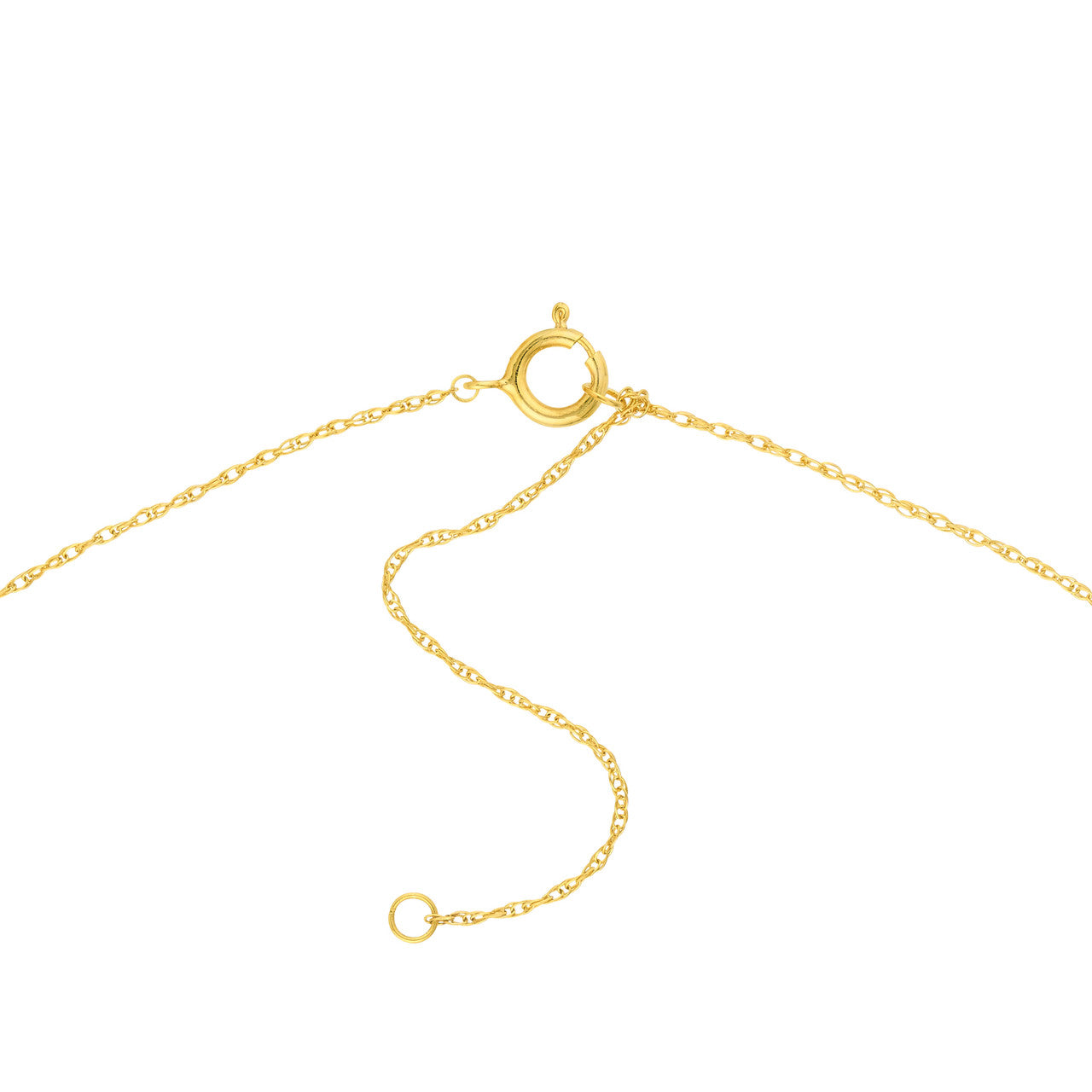 14K Yellow Gold Flip-Flop Pendant Necklace - Replica Handbags