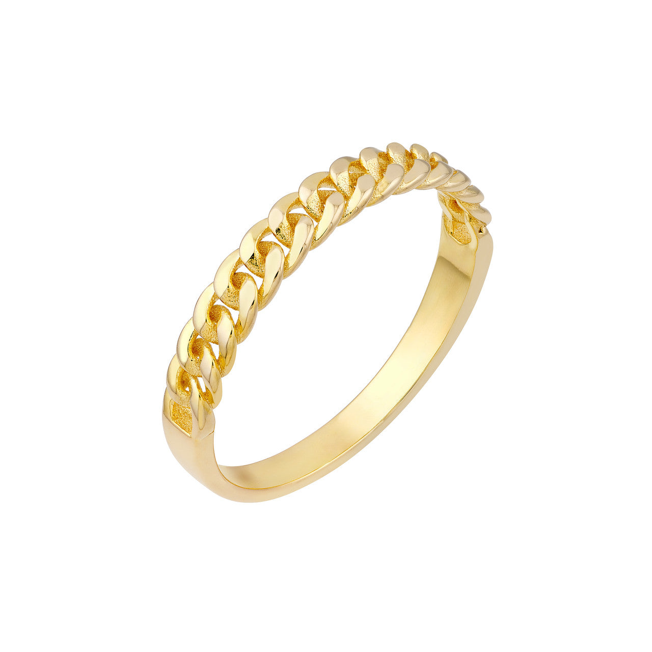 14K Yellow Gold Curb Chain Band -  Replica Handbags 