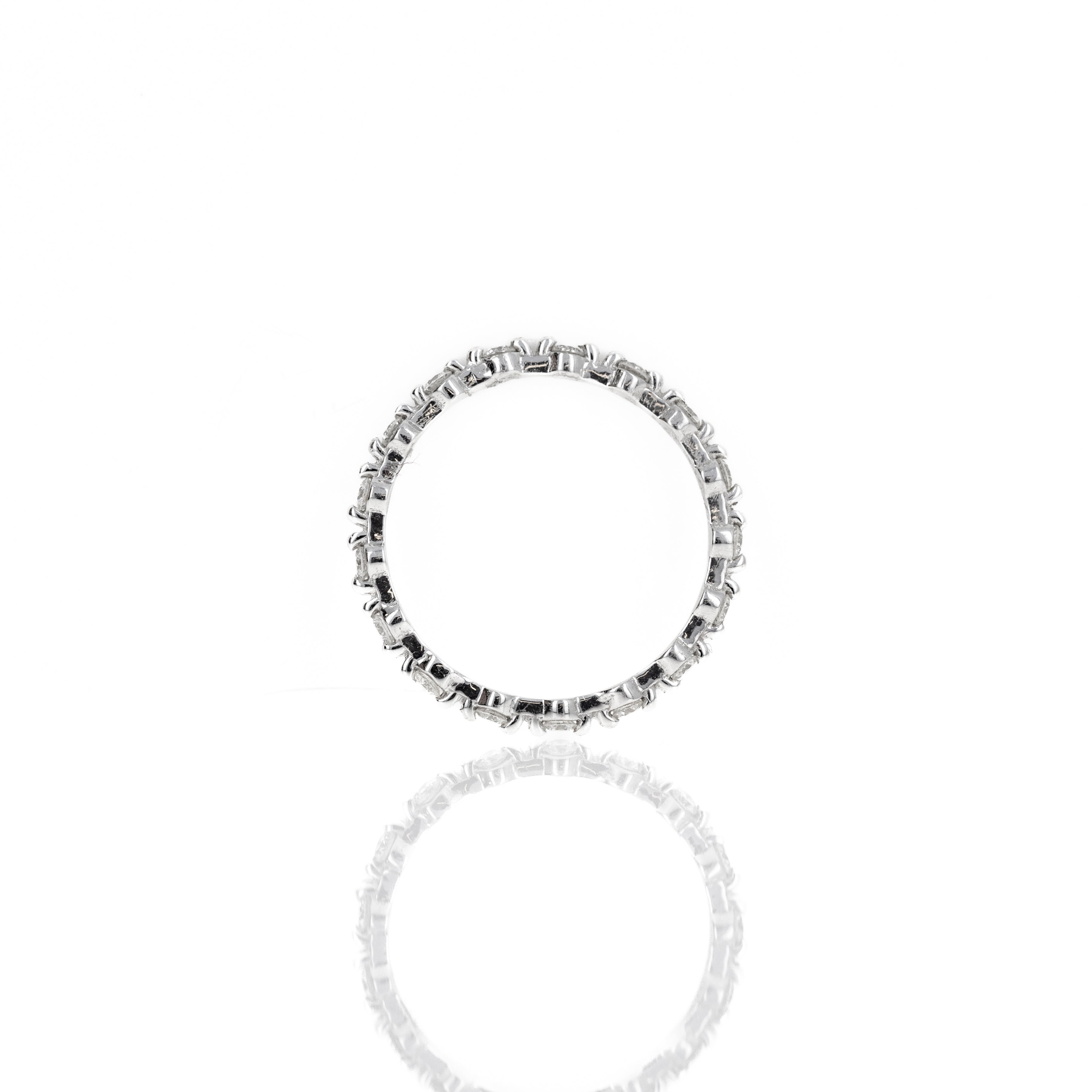 14K Gold 0.35 Carat Round Diamond Stackable Eternity Bands -  Replica Handbags 