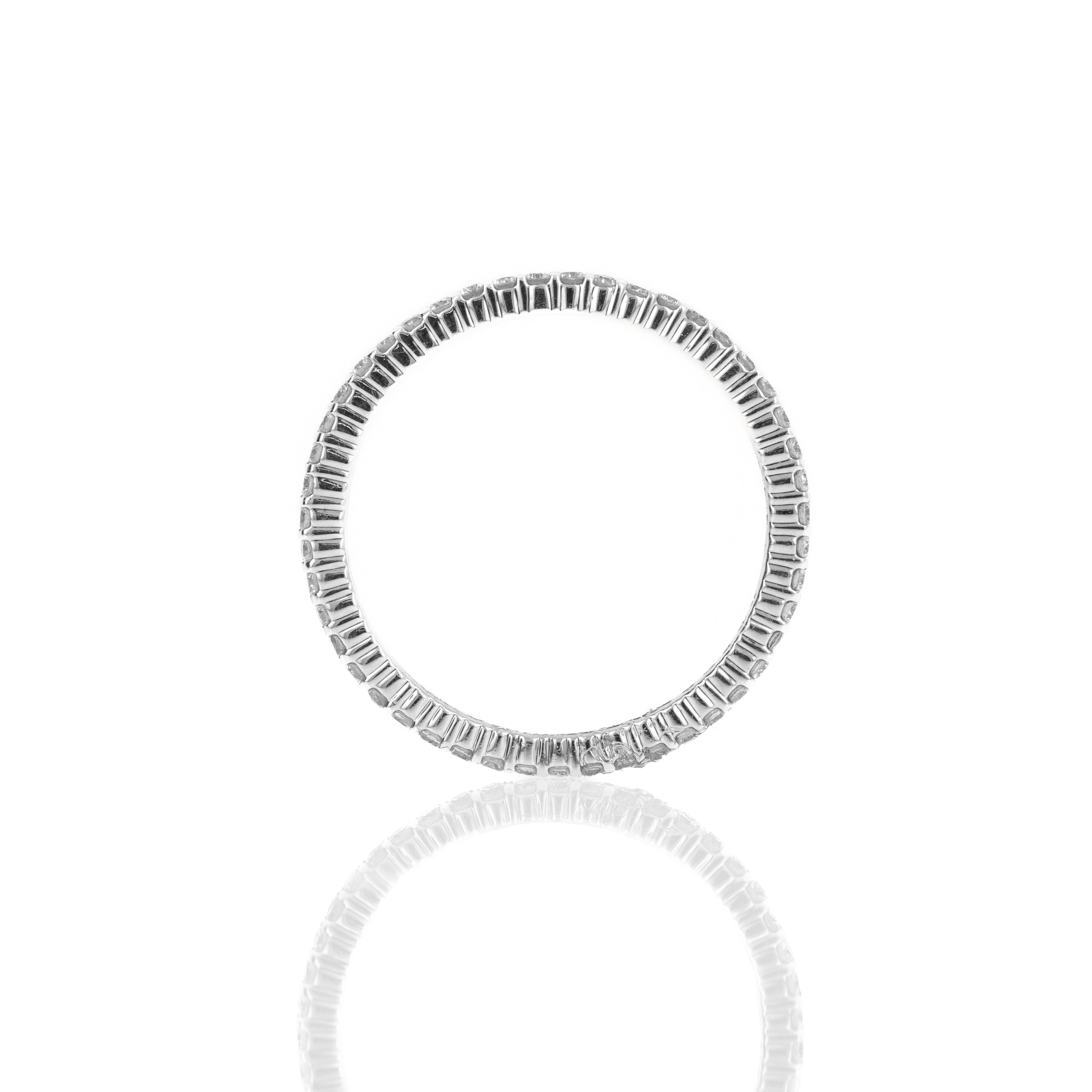 14K Gold 0.38 Carat Round Diamond Eternity Band -  Replica Handbags 