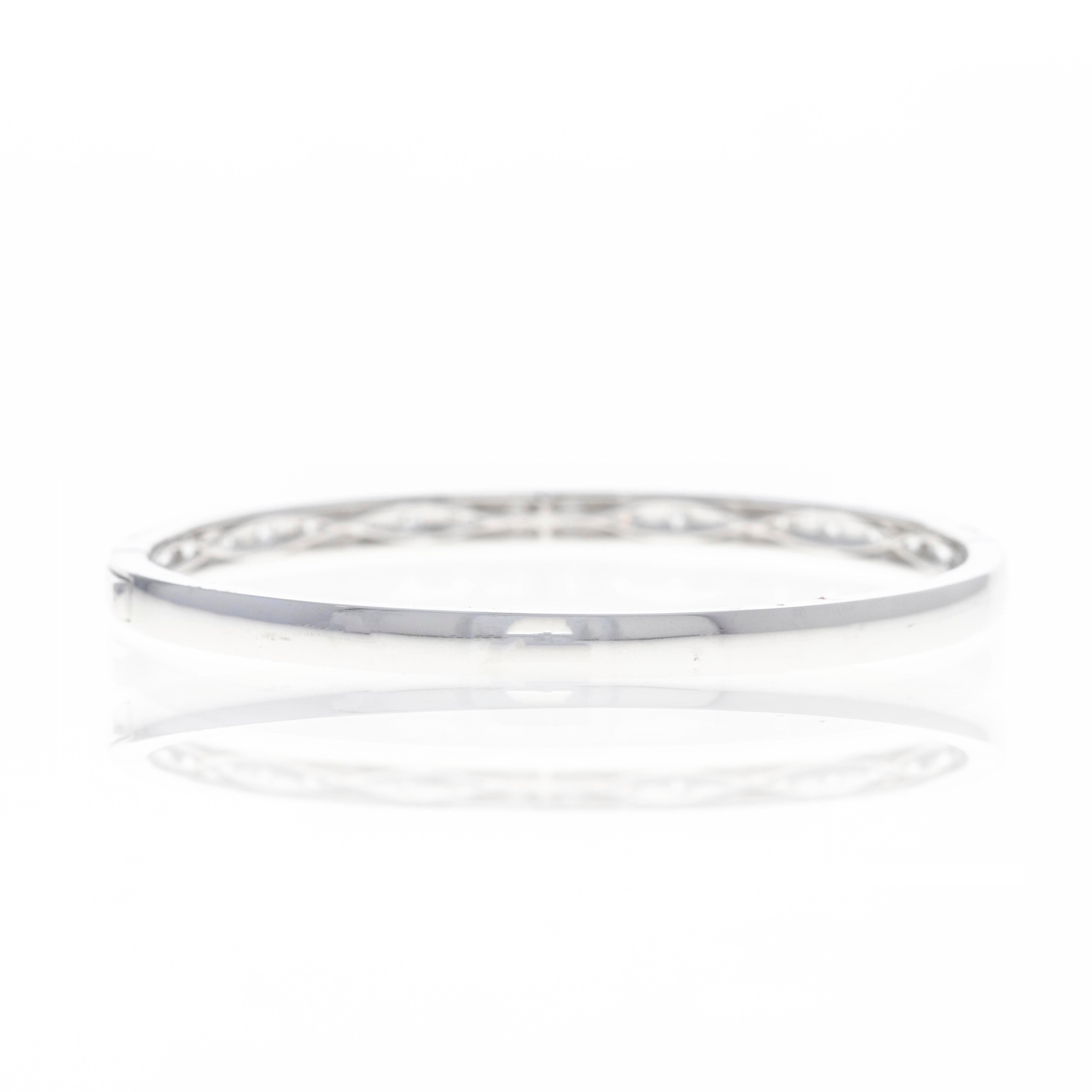Lab Grown 5.15 Carat Round Diamond Bangle -  Replica Handbags 