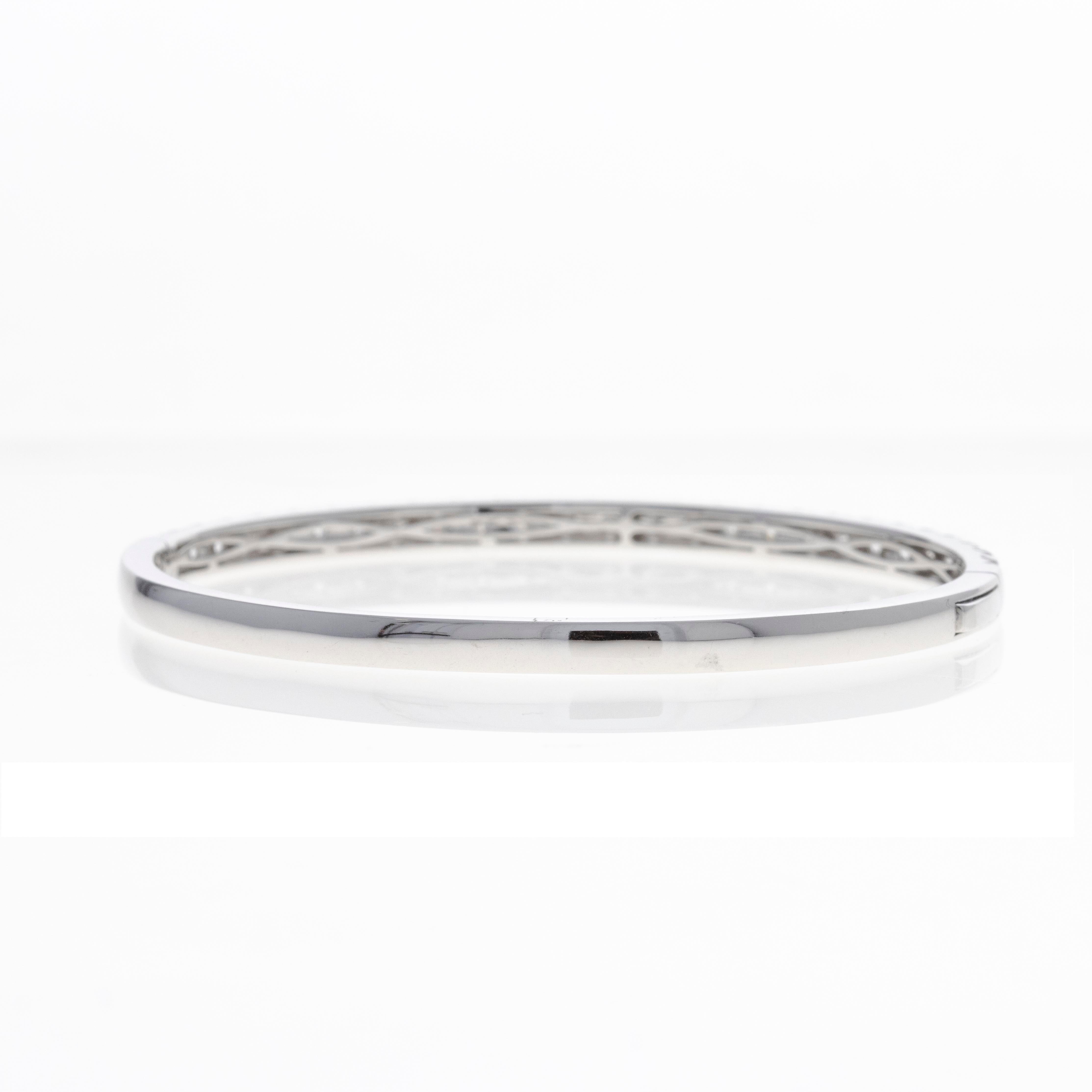 Lab Grown 3.13 Carat Round Diamond Bangle -  Replica Handbags 