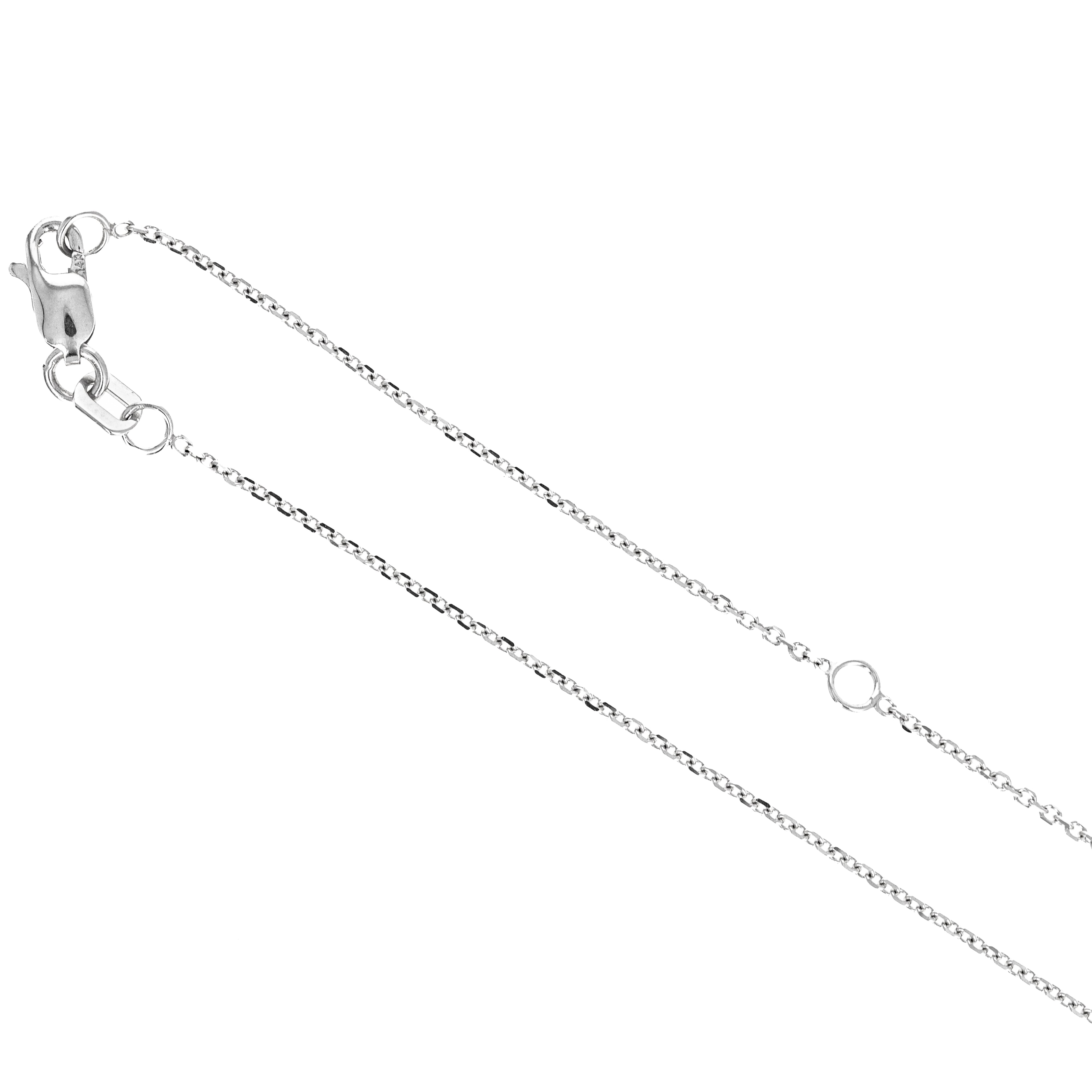 Lab Grown 1.06 Carat Round Diamond Solitaire Pendant Necklace 14K White Gold -  Replica Handbags 