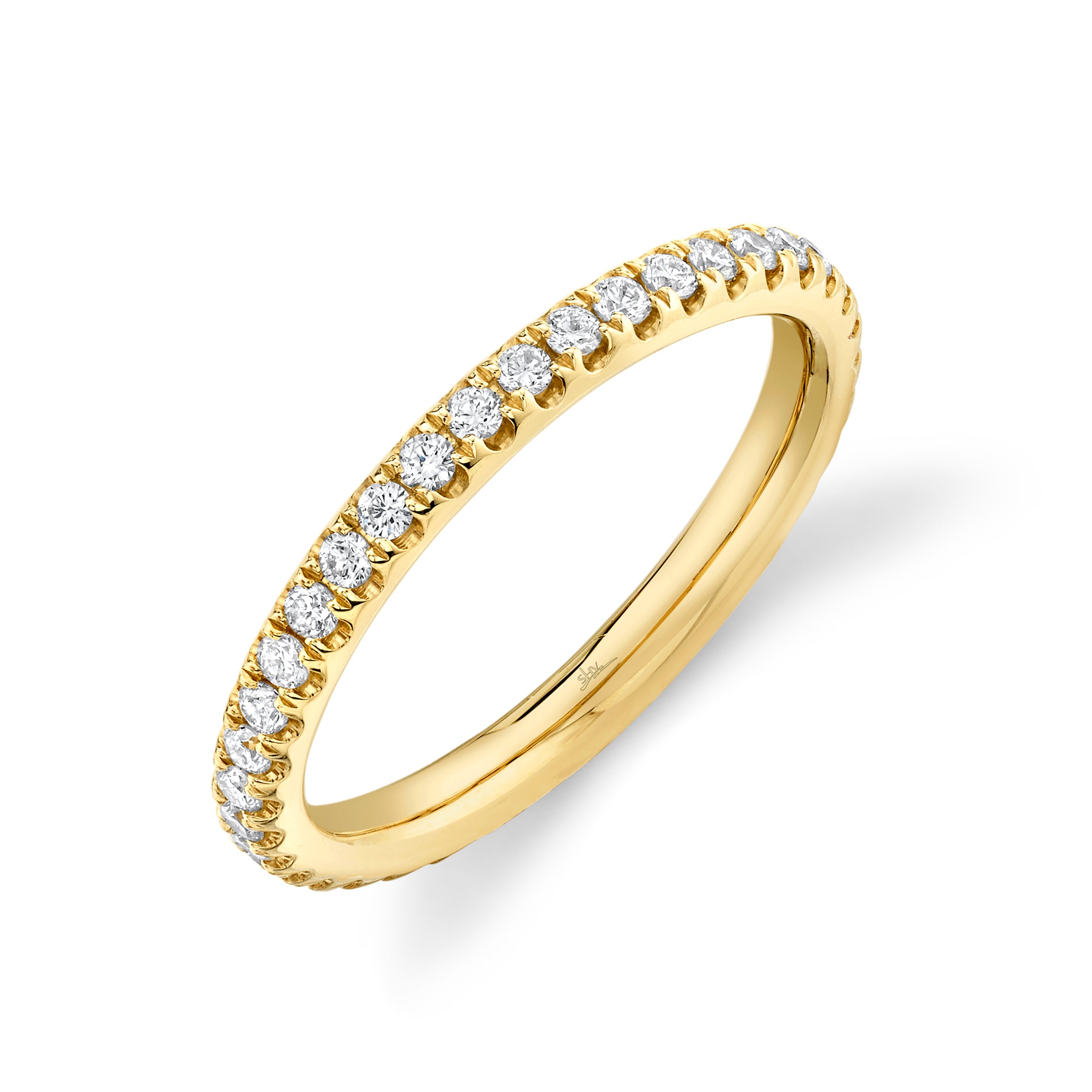 14K Gold 0.58 Carat Total Weight Round Diamond Eternity Band -  Replica Handbags 