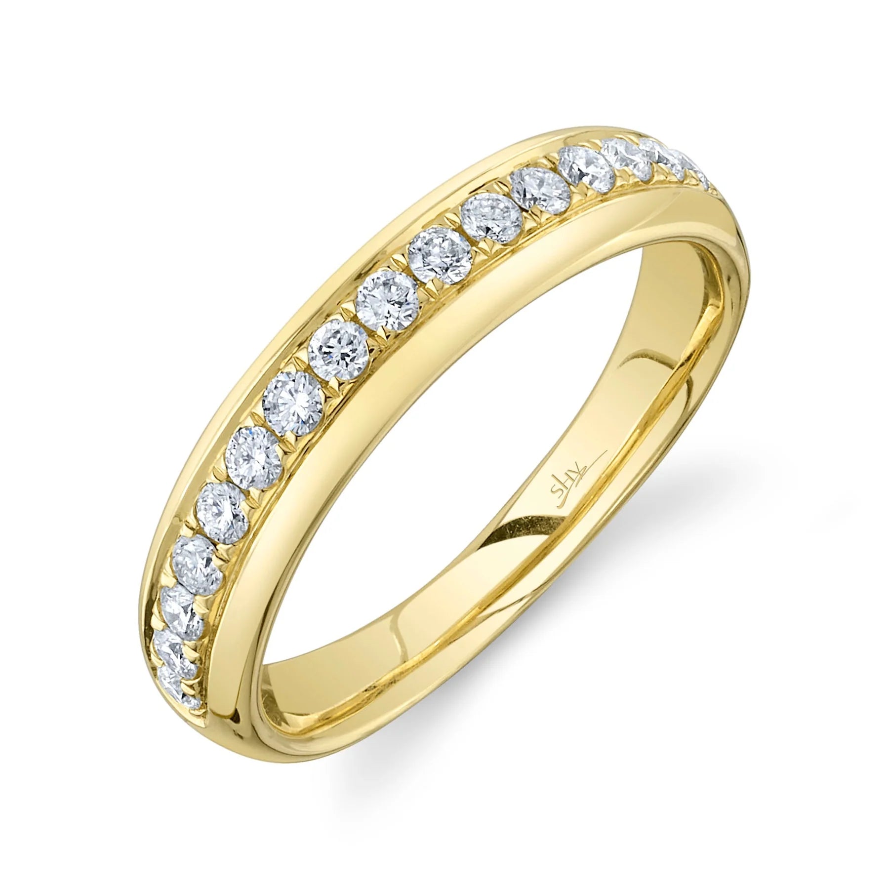 14K Gold 0.35 Carat Diamond Channel Wedding Band -  Replica Handbags 